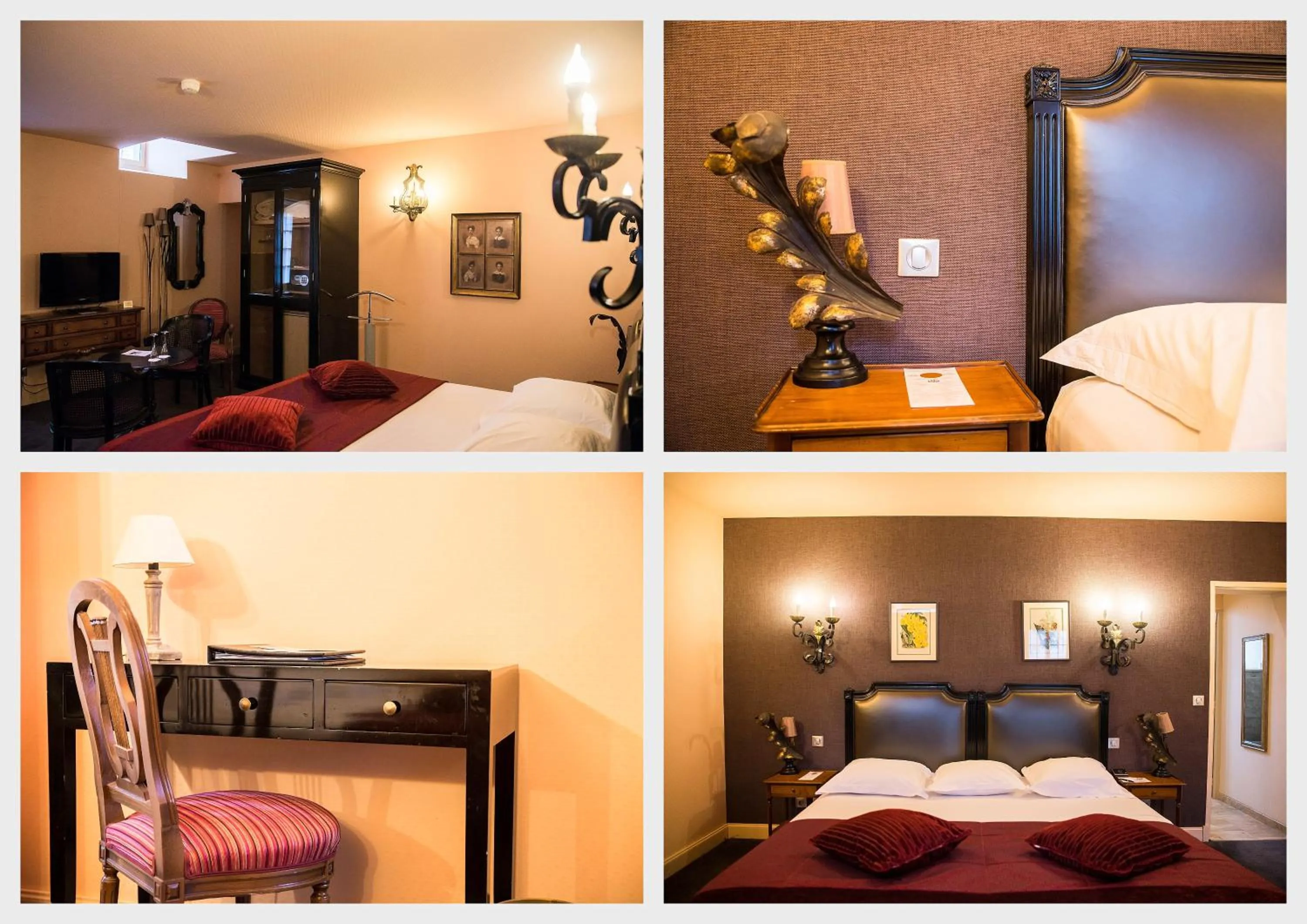 Photo of the whole room, Bed in Chateau De Fere