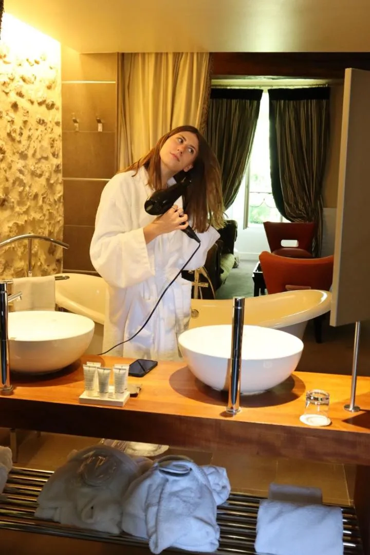 Bathroom in Chateau De Fere