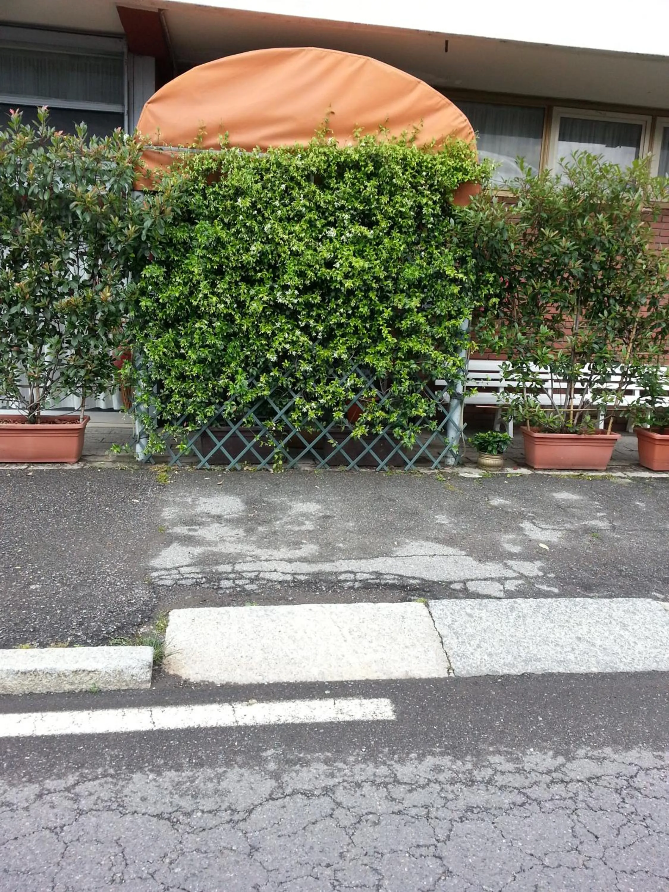 Facade/entrance in Hotel Lombardia