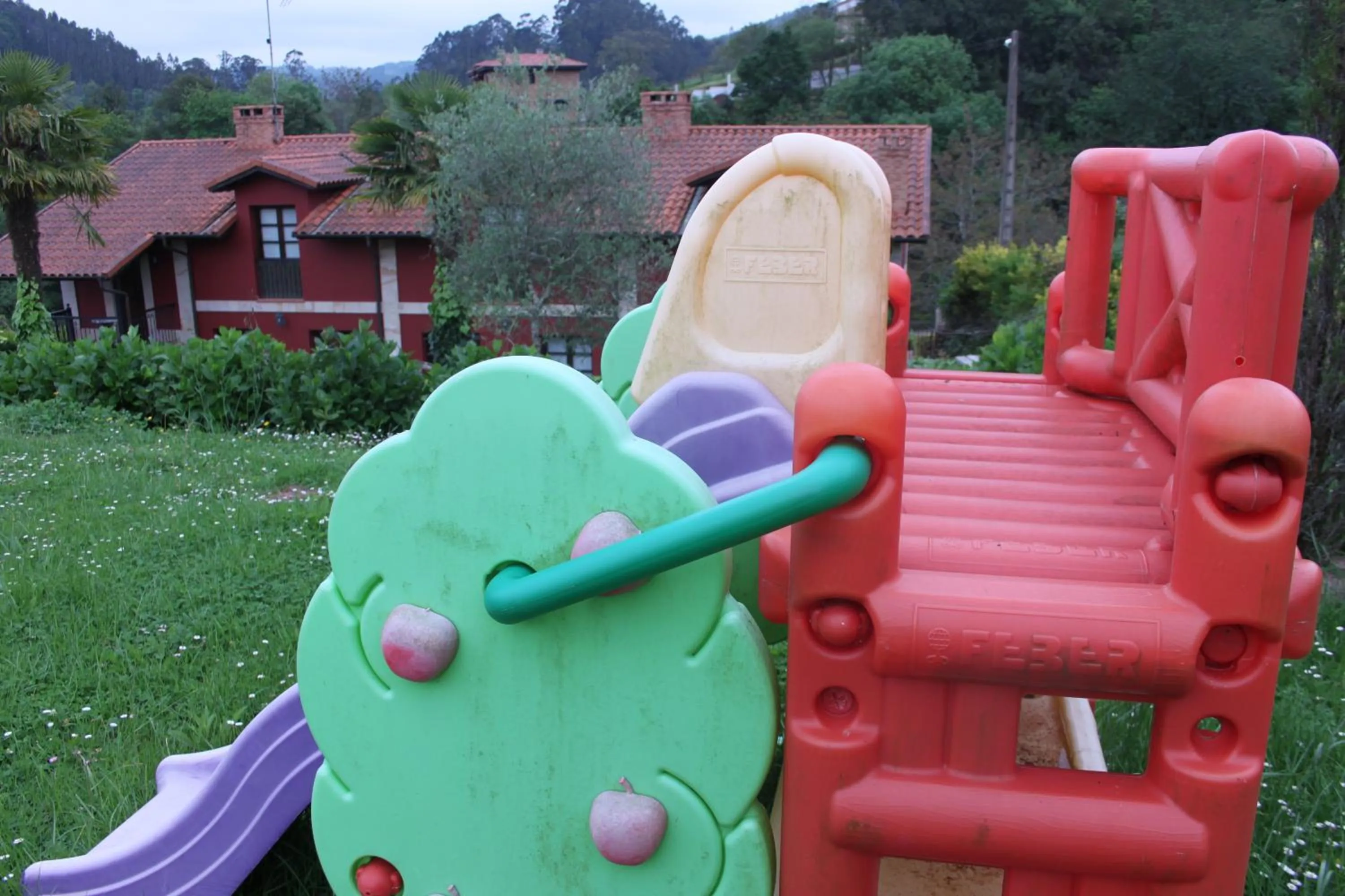 Children play ground in La Casona de la Roza