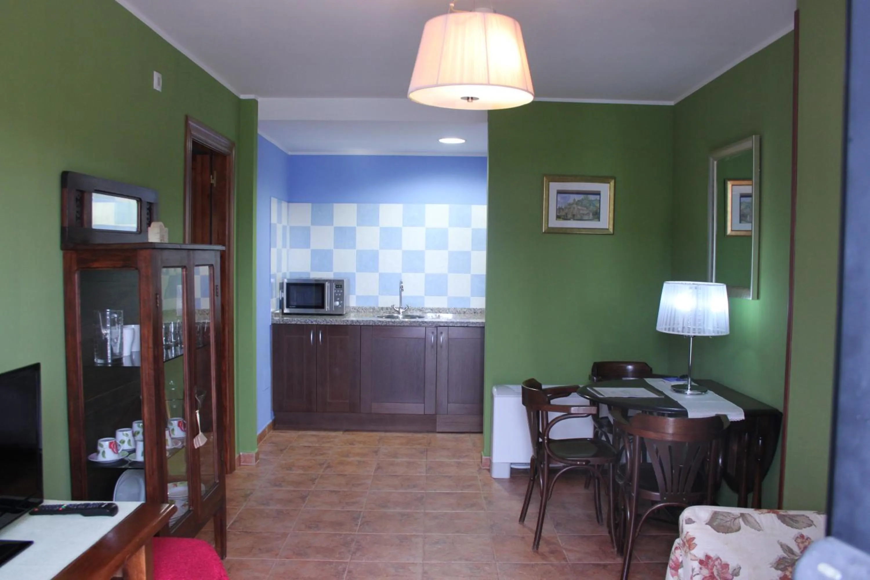 Kitchen or kitchenette in La Casona de la Roza