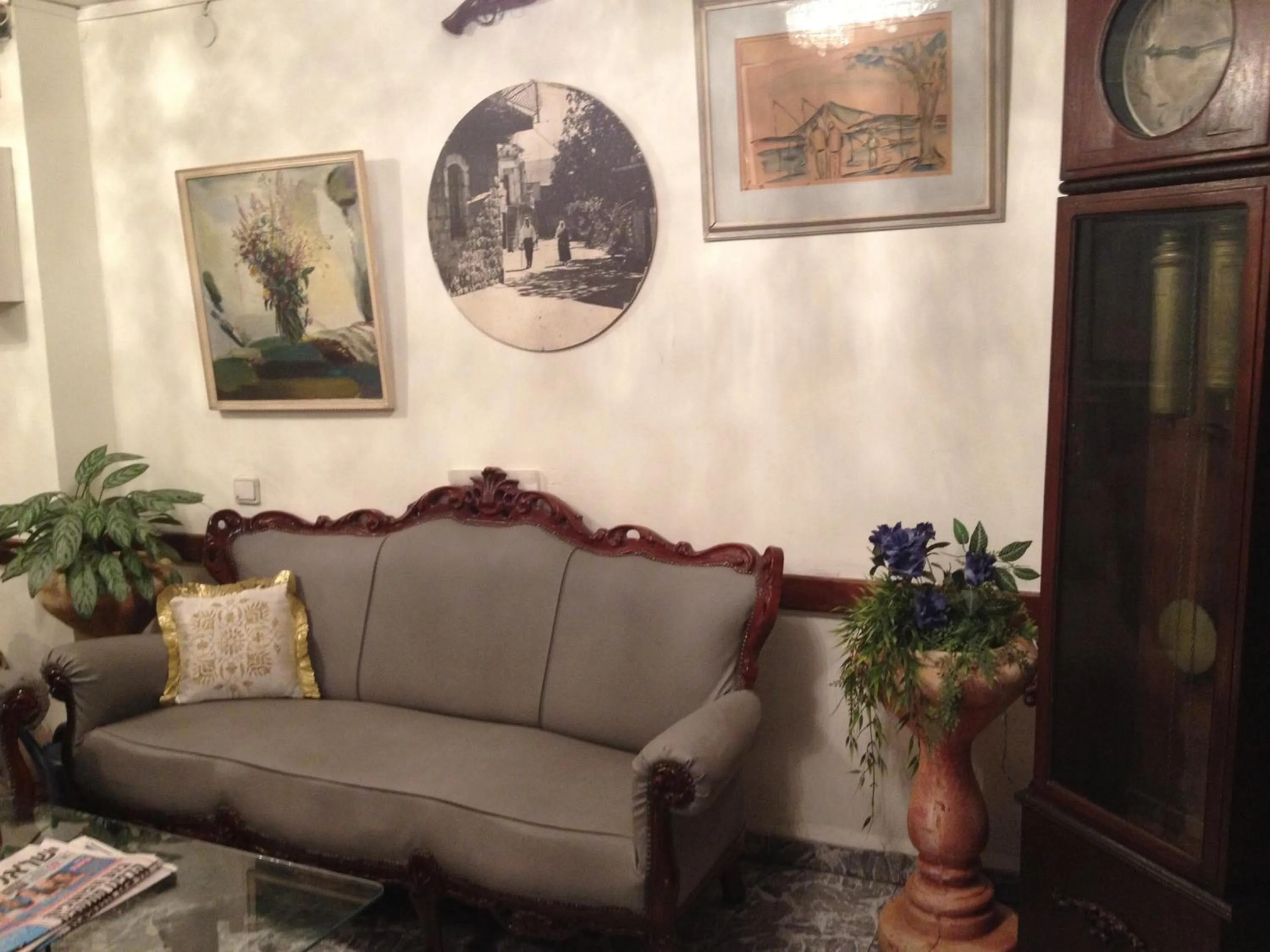 Living room in Akko Gate Hostel