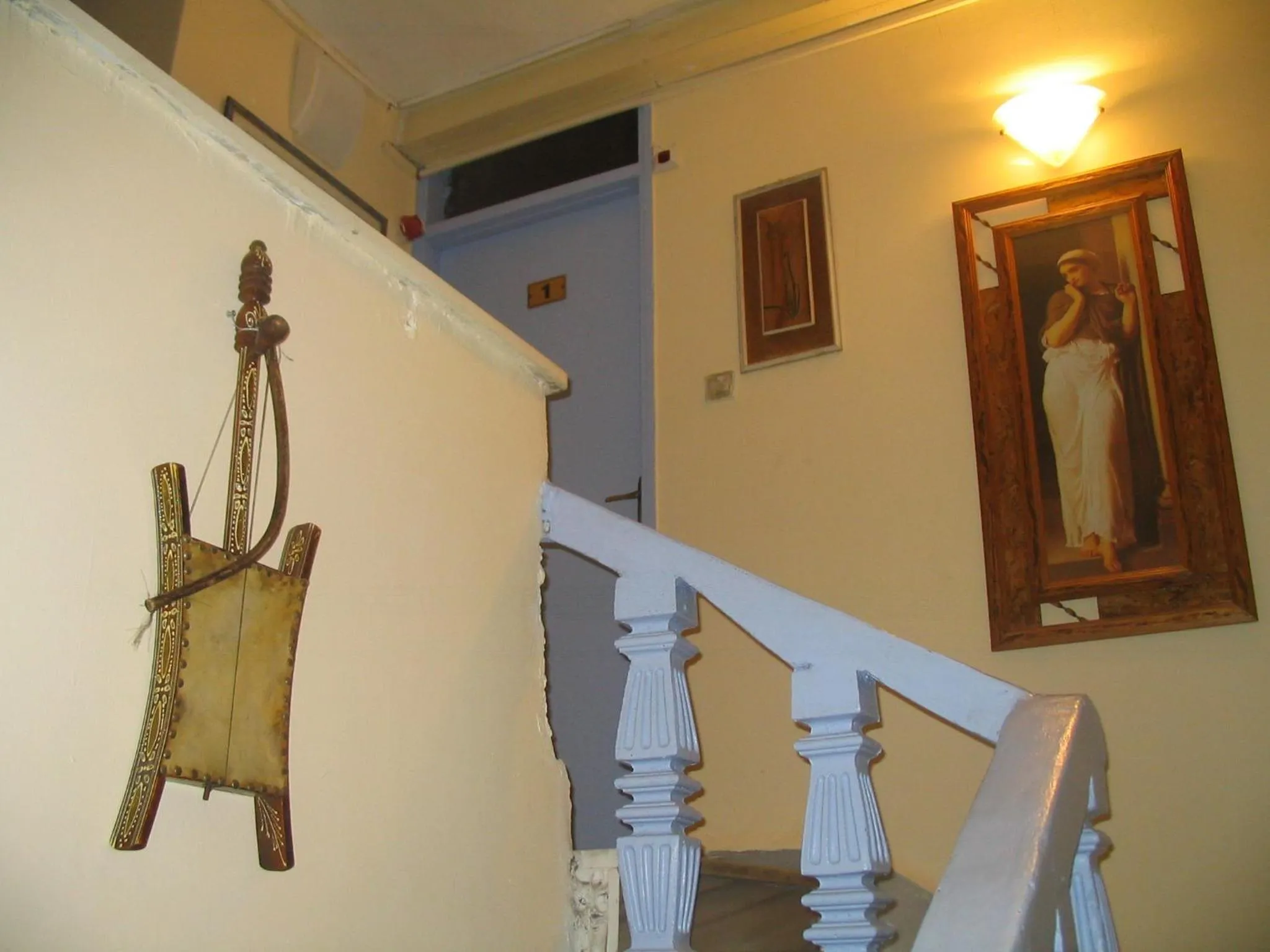 Decorative detail in Akko Gate Hostel