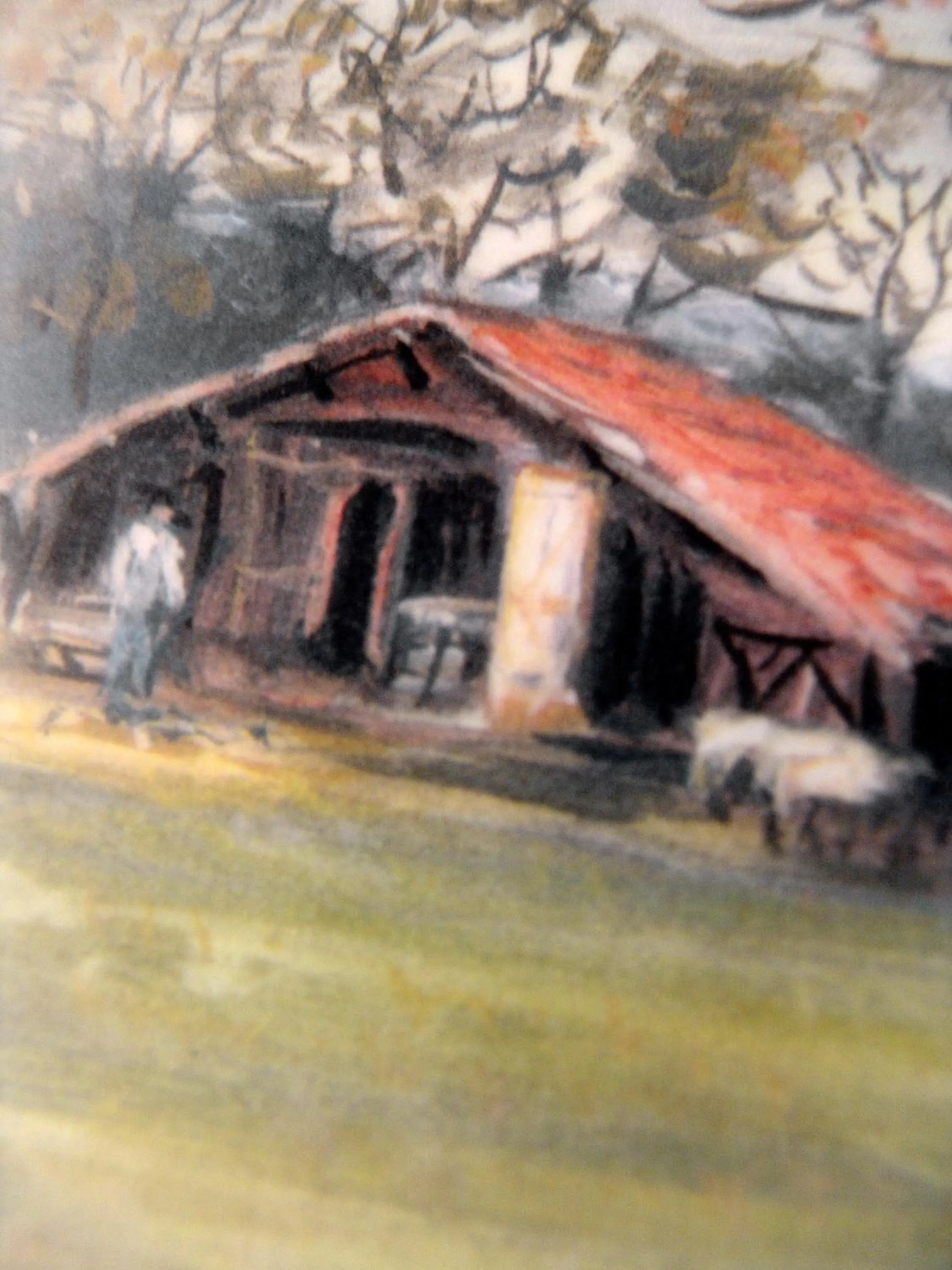 Decorative detail in Auberge des Pins - Teritoria