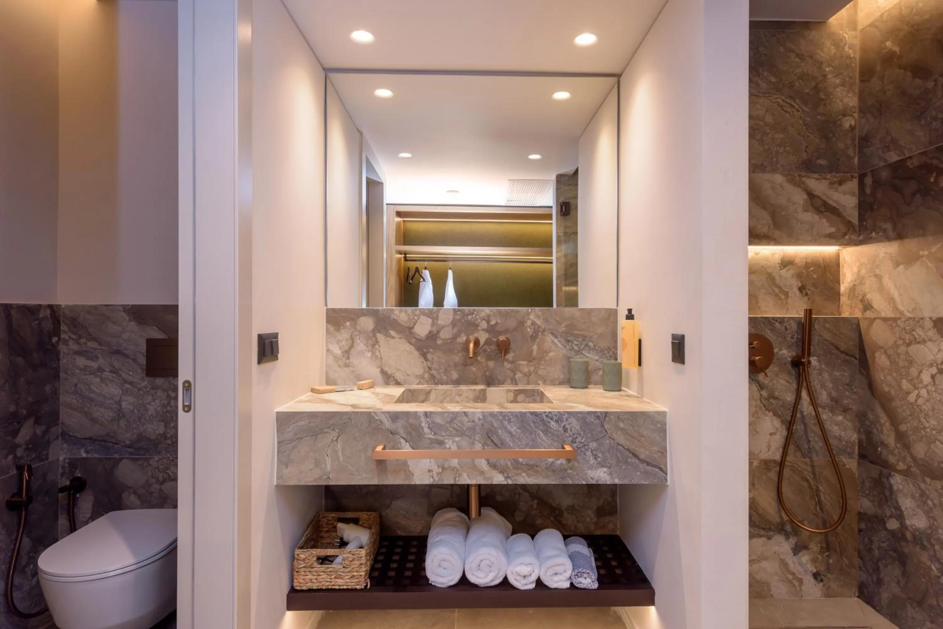 Shower in Blue Sea Beach Affiliated By Melia