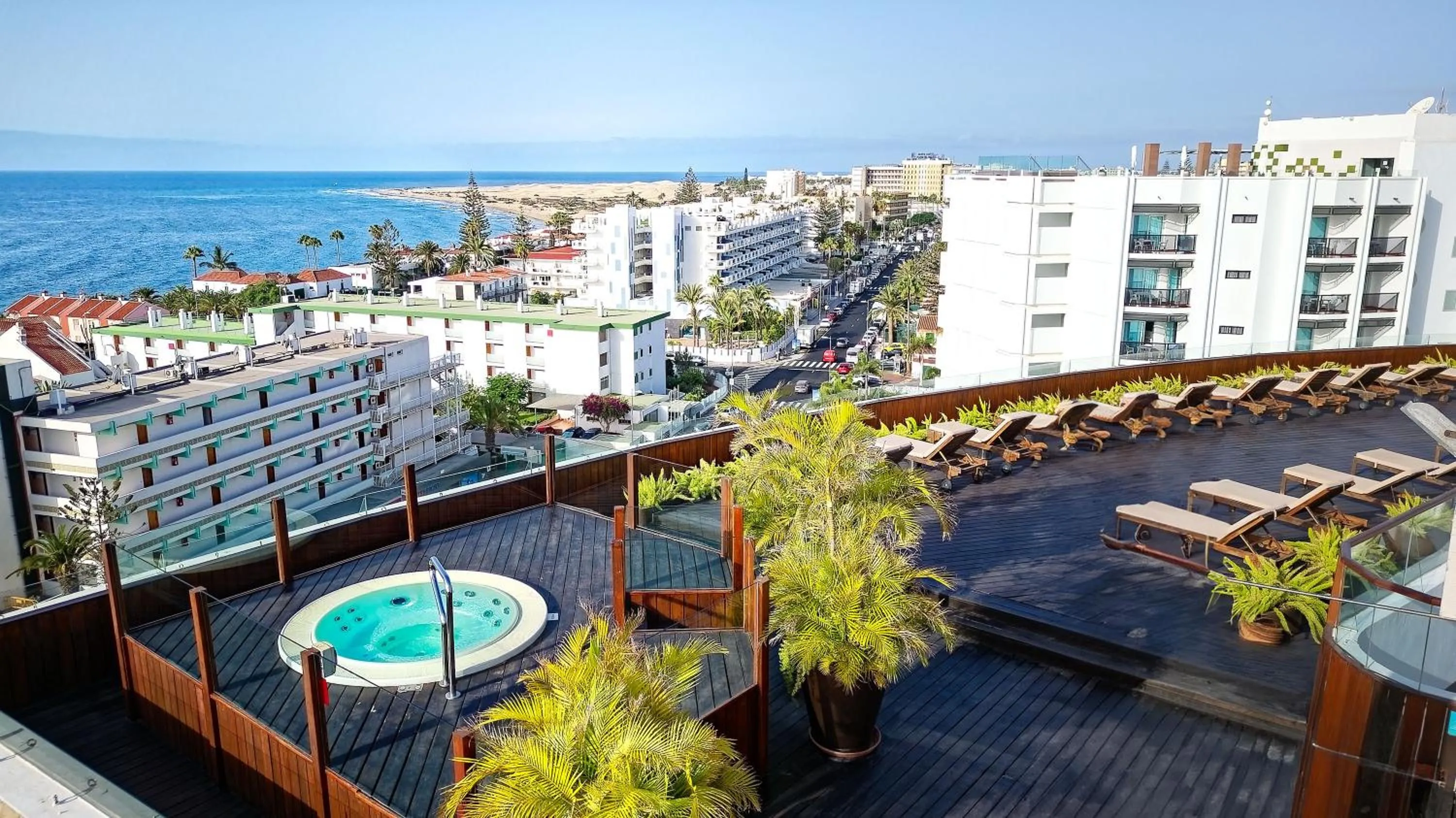 Solarium in Bull Escorial & SPA