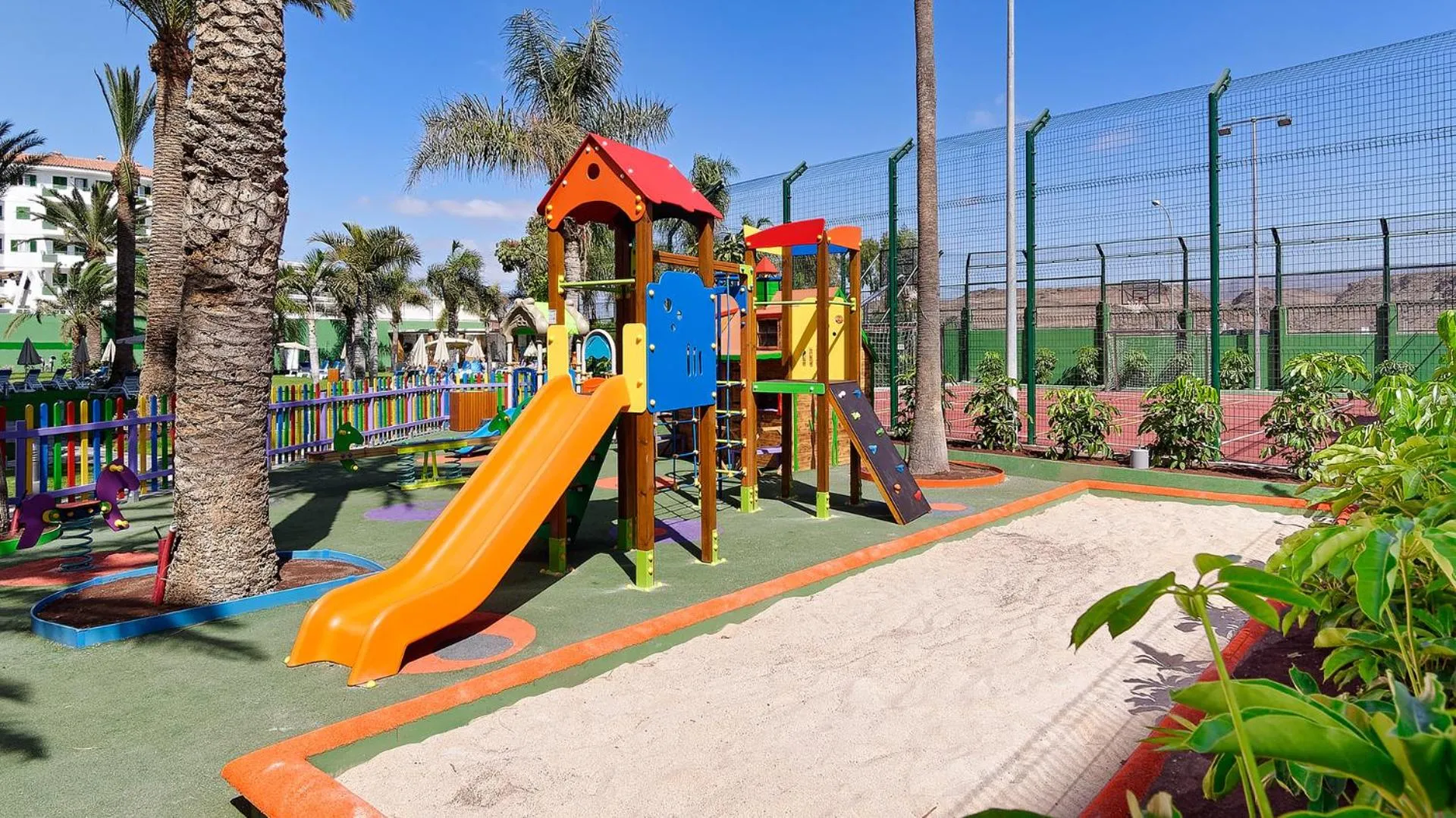 Children play ground in Bull Escorial & SPA