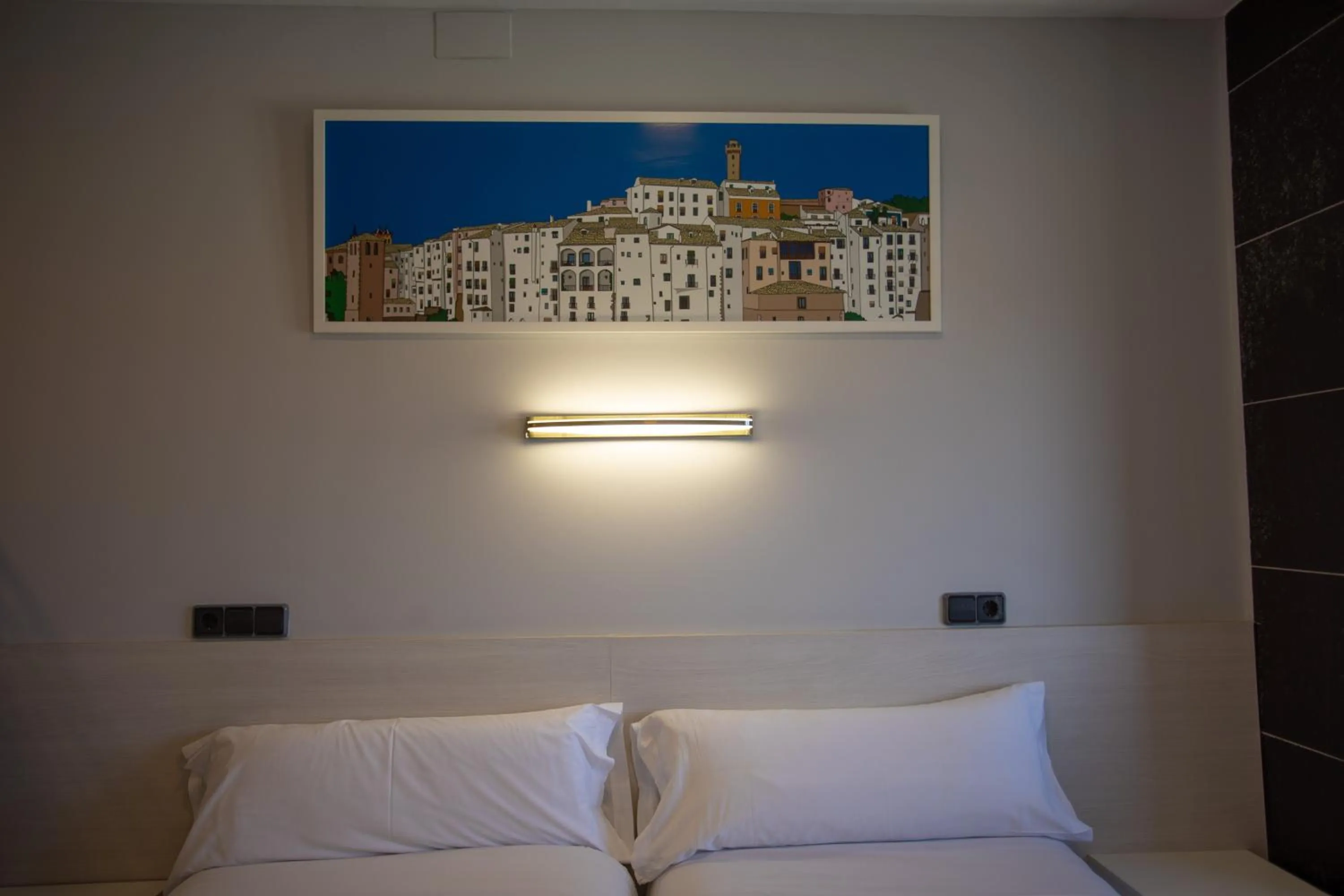 Bed in Hotel LB Villa De Cuenca