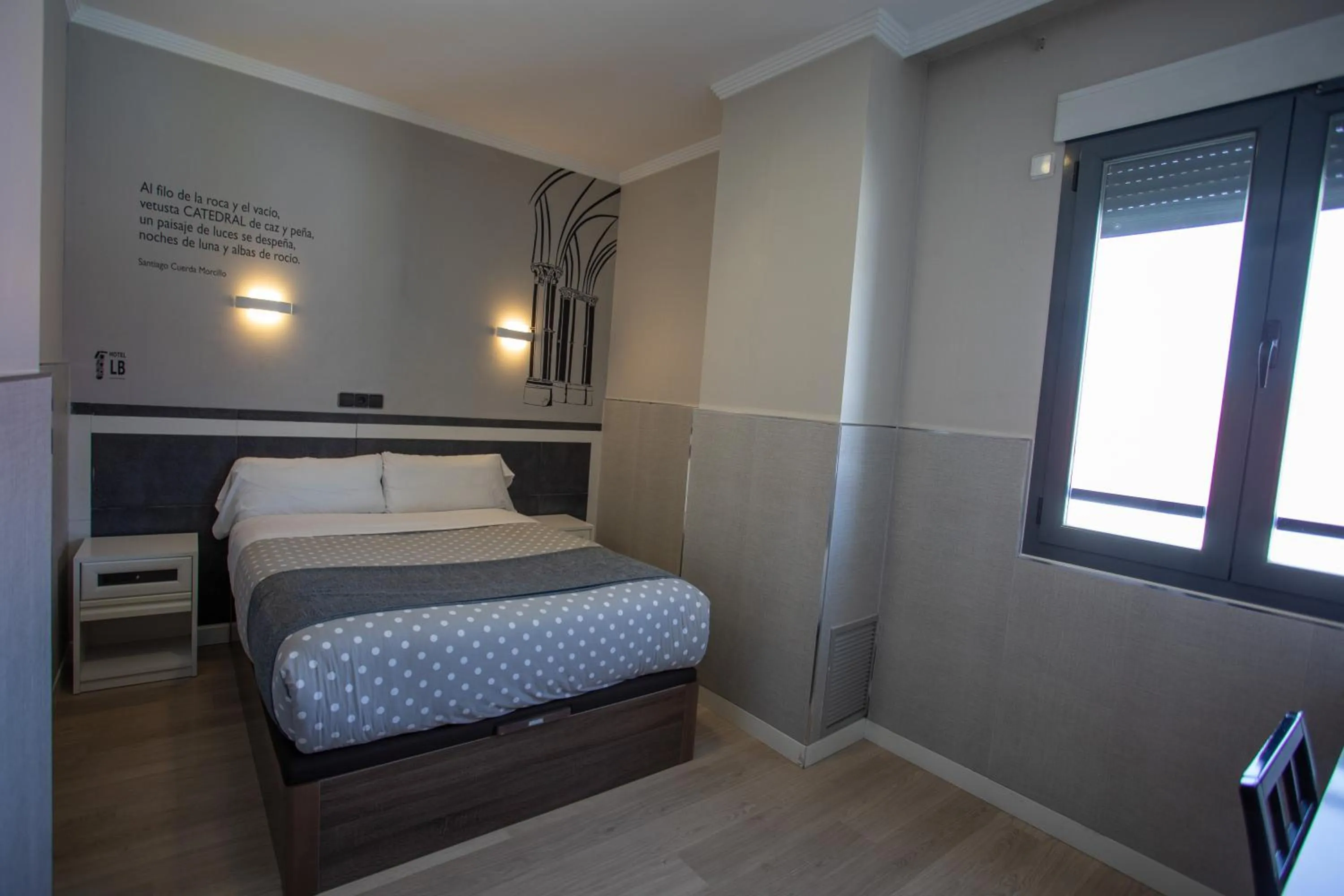 Bed in Hotel LB Villa De Cuenca