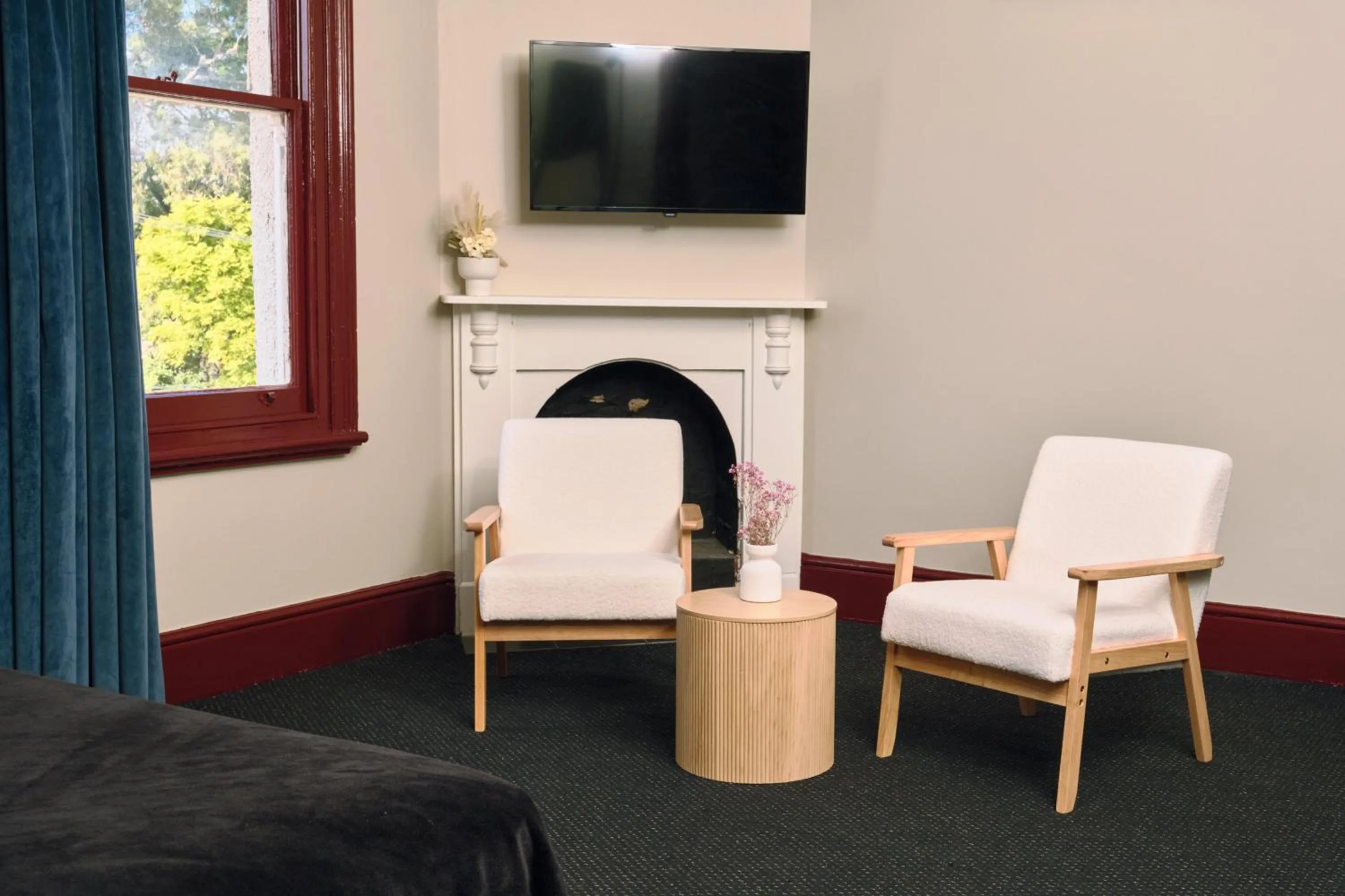 Seating area in The Stirling Arms Hotel