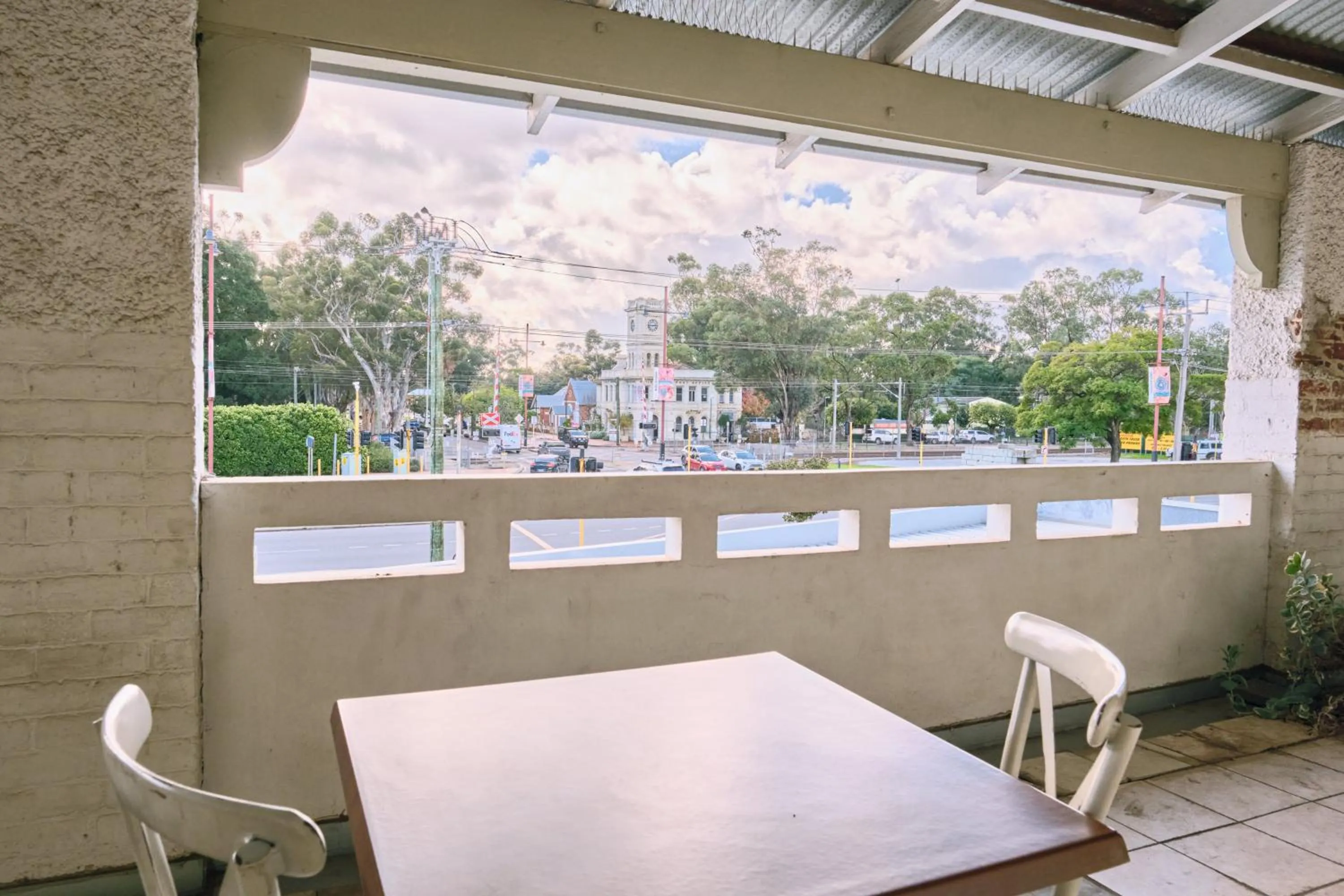 Balcony/Terrace in The Stirling Arms Hotel
