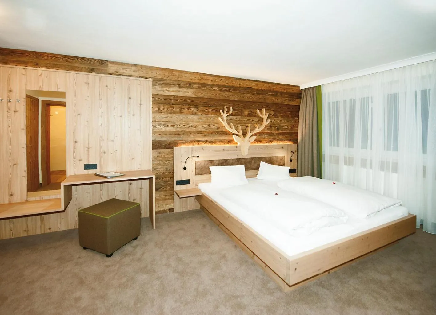 Photo of the whole room, Bed in Hotel Birkenhof