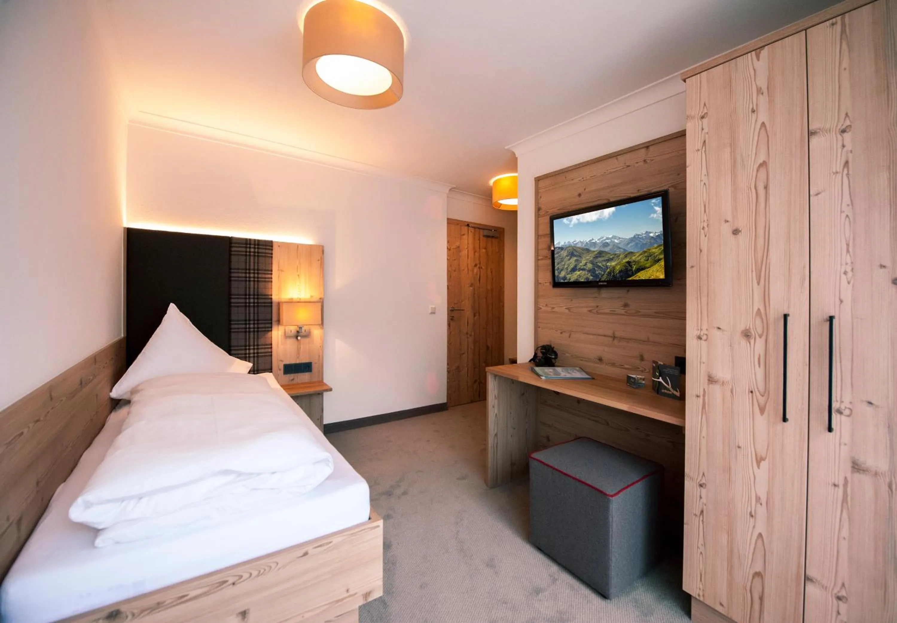 Bed in Hotel Birkenhof