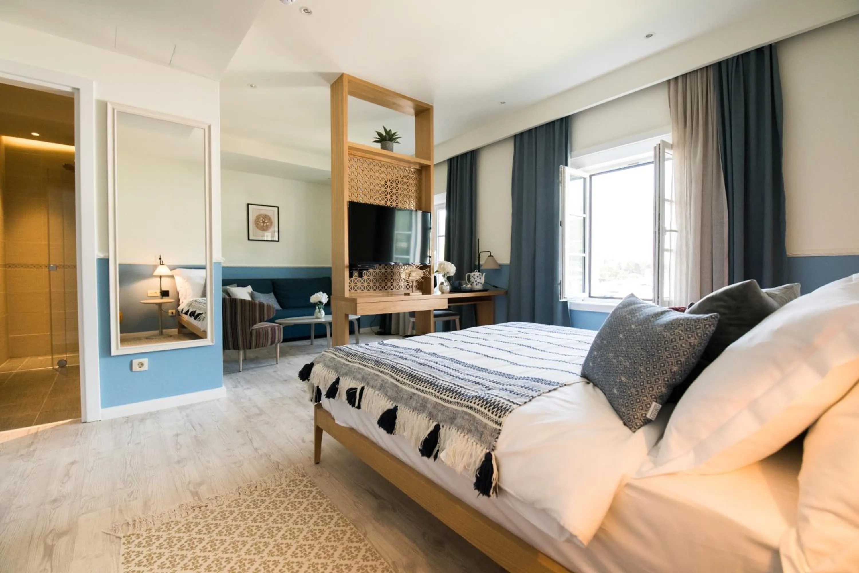 Bed in La Villa Boutique Hotel