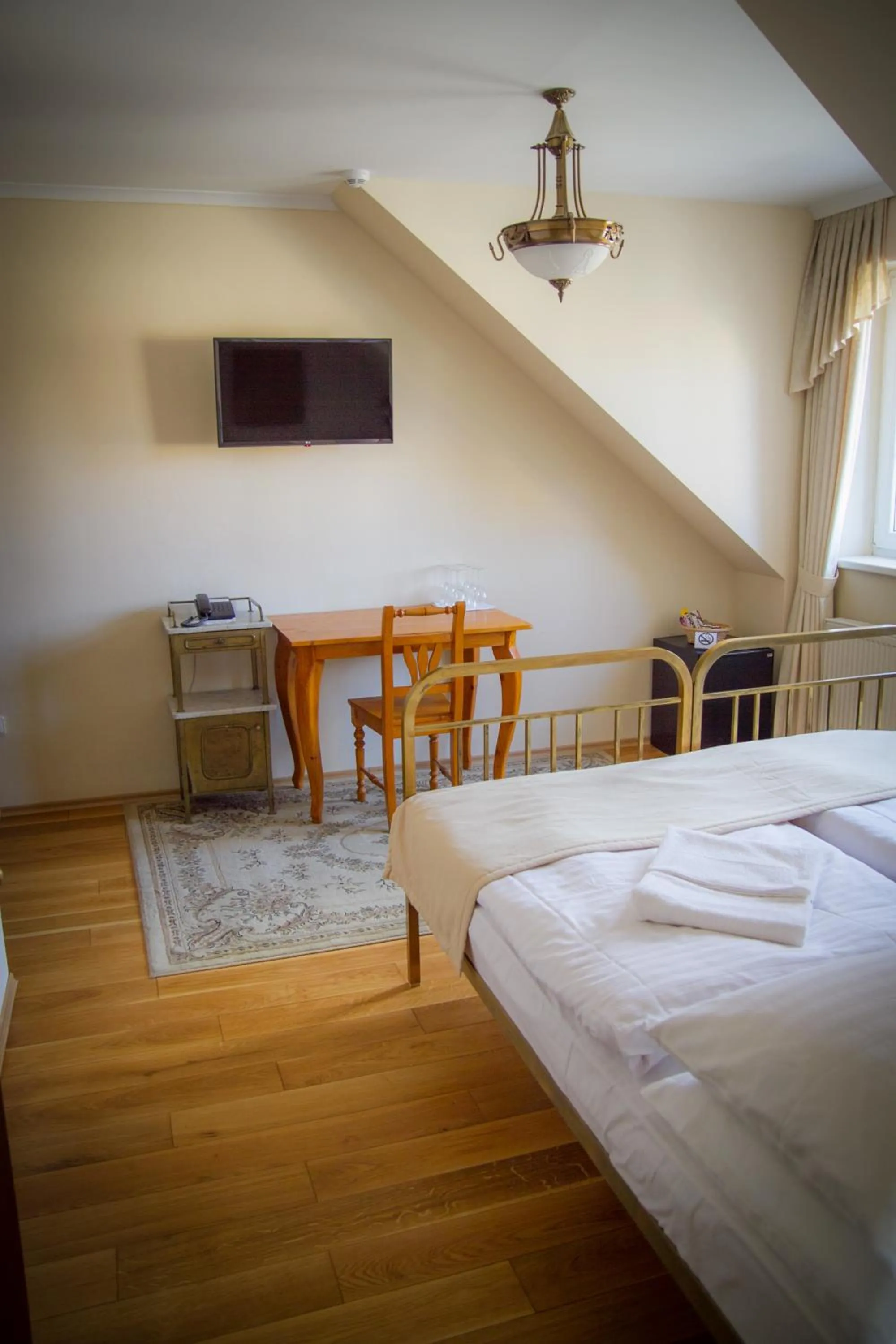 Bed in Hotel Bojnický vínny dom