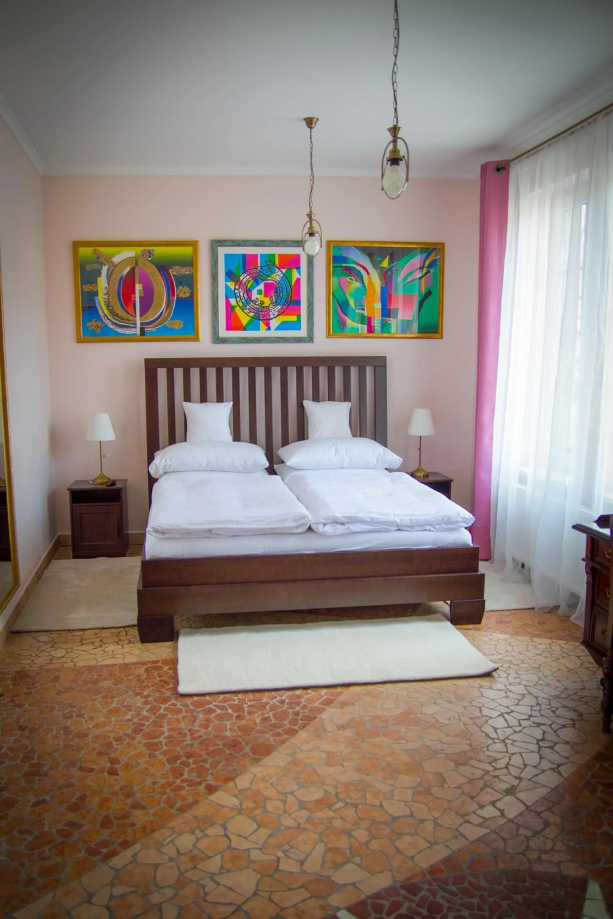 Bed in Hotel Bojnický vínny dom