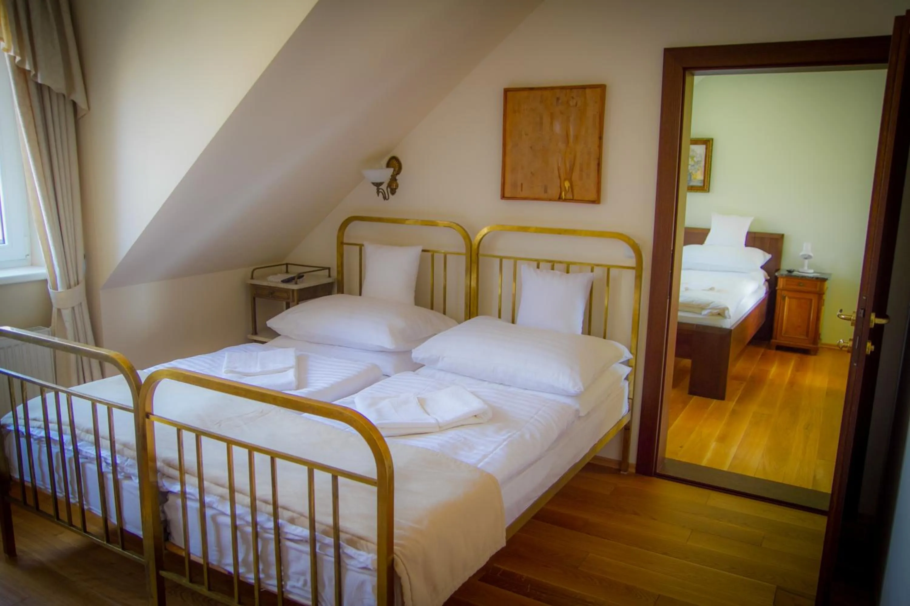 Bed in Hotel Bojnický vínny dom