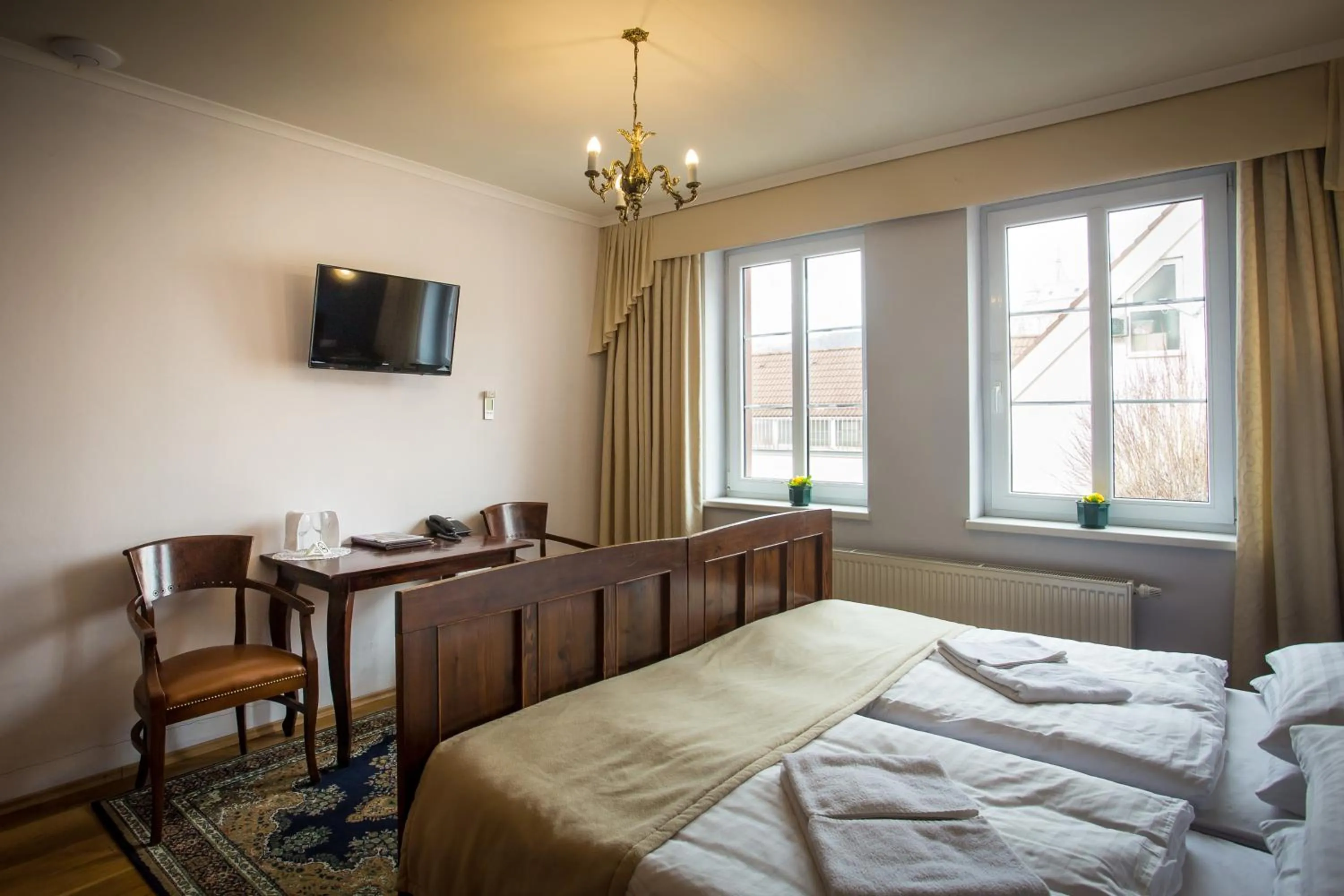 Bed in Hotel Bojnický vínny dom