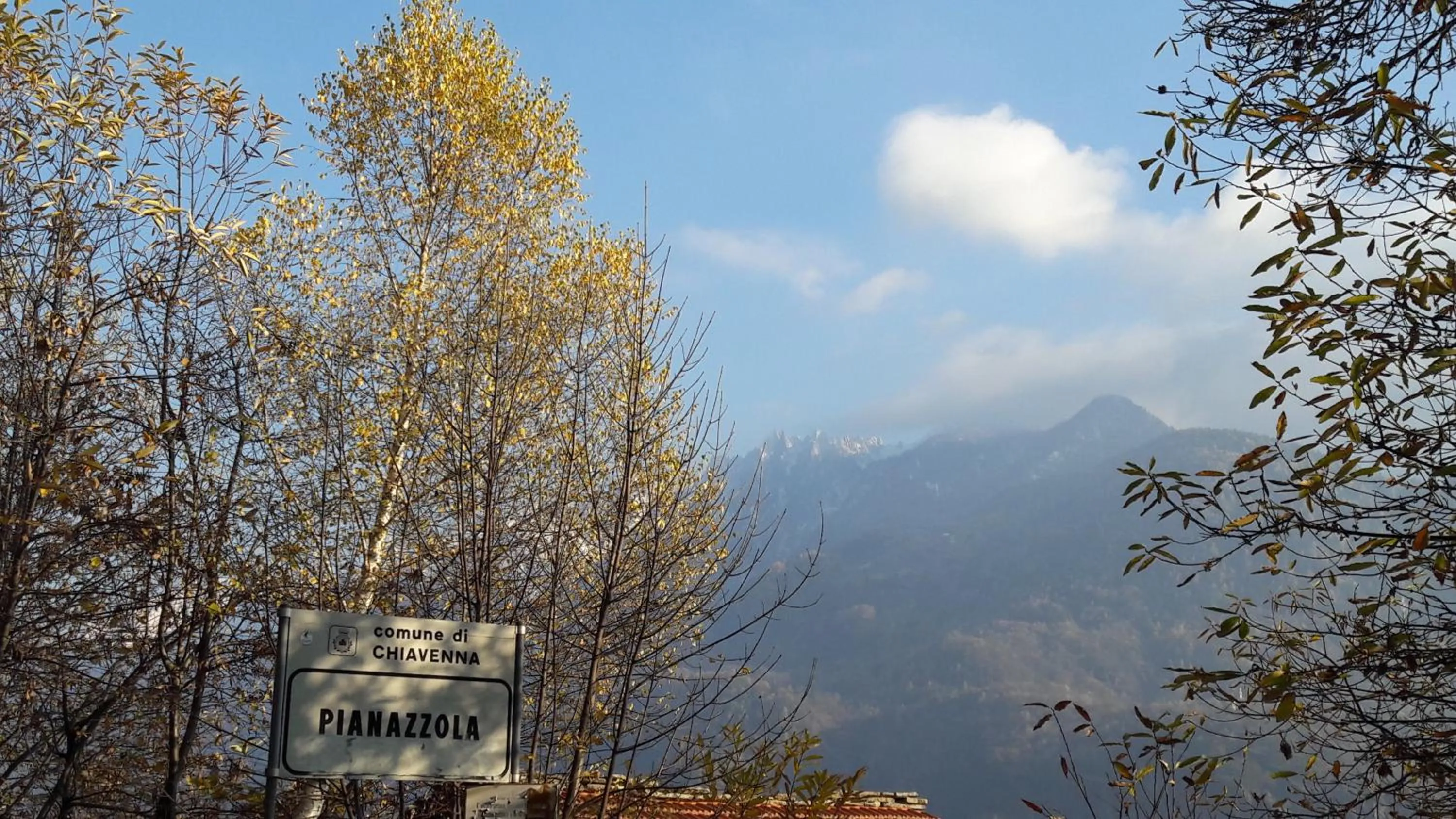 Mountain view in Foresteria B&B Vecchiascuola Pianazzola