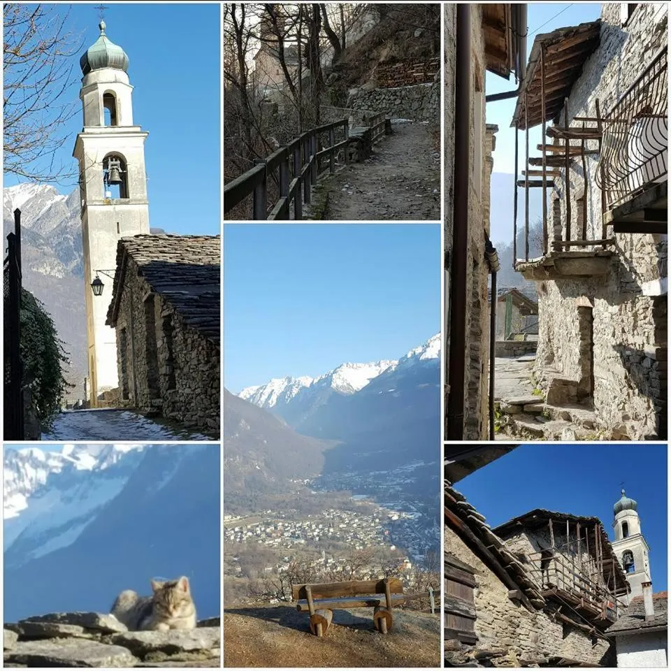 Property building in Foresteria B&B Vecchiascuola Pianazzola