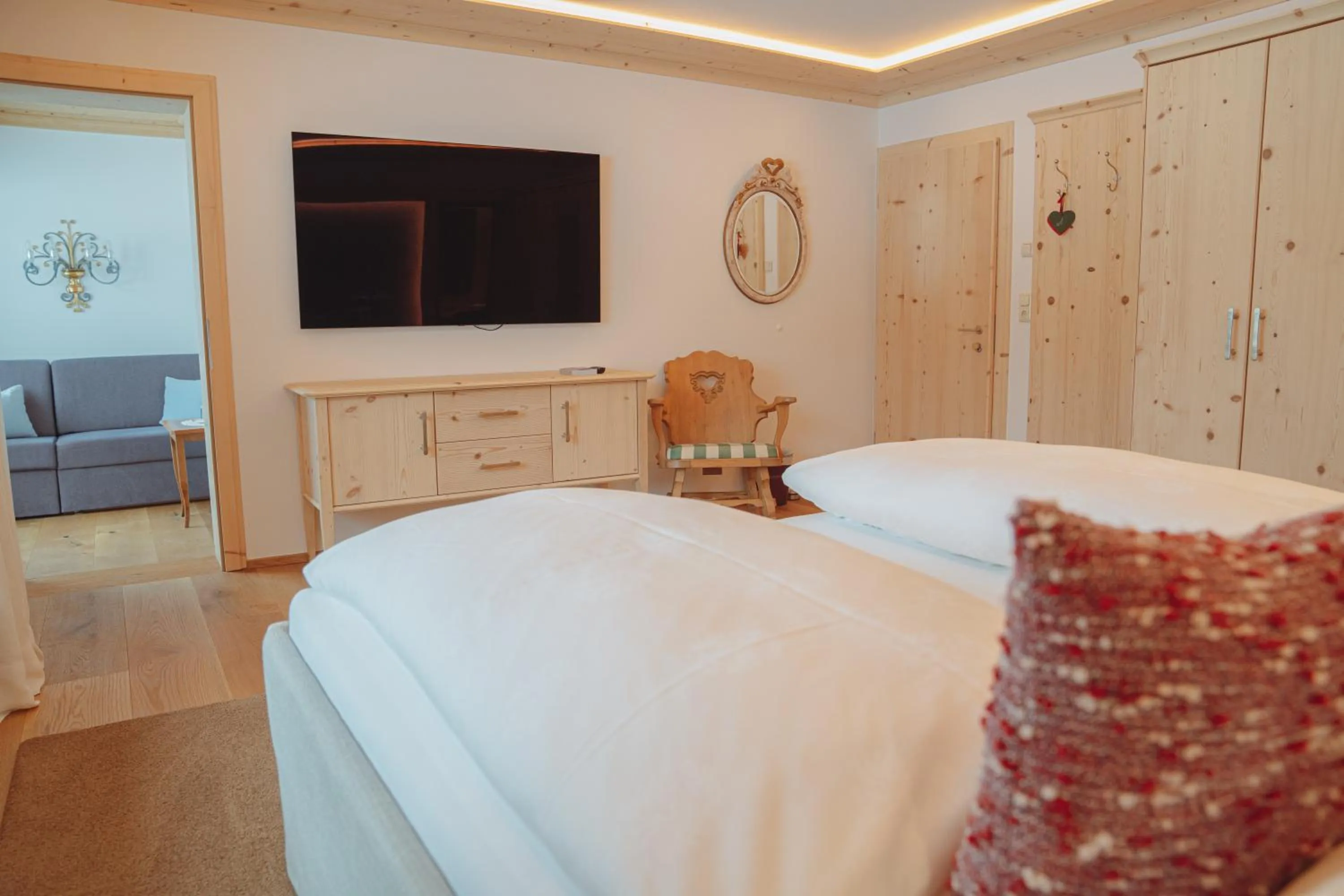 Bed in Alpenland - fein & klein, zentral und ruhig mit modernem Wellnessbereich