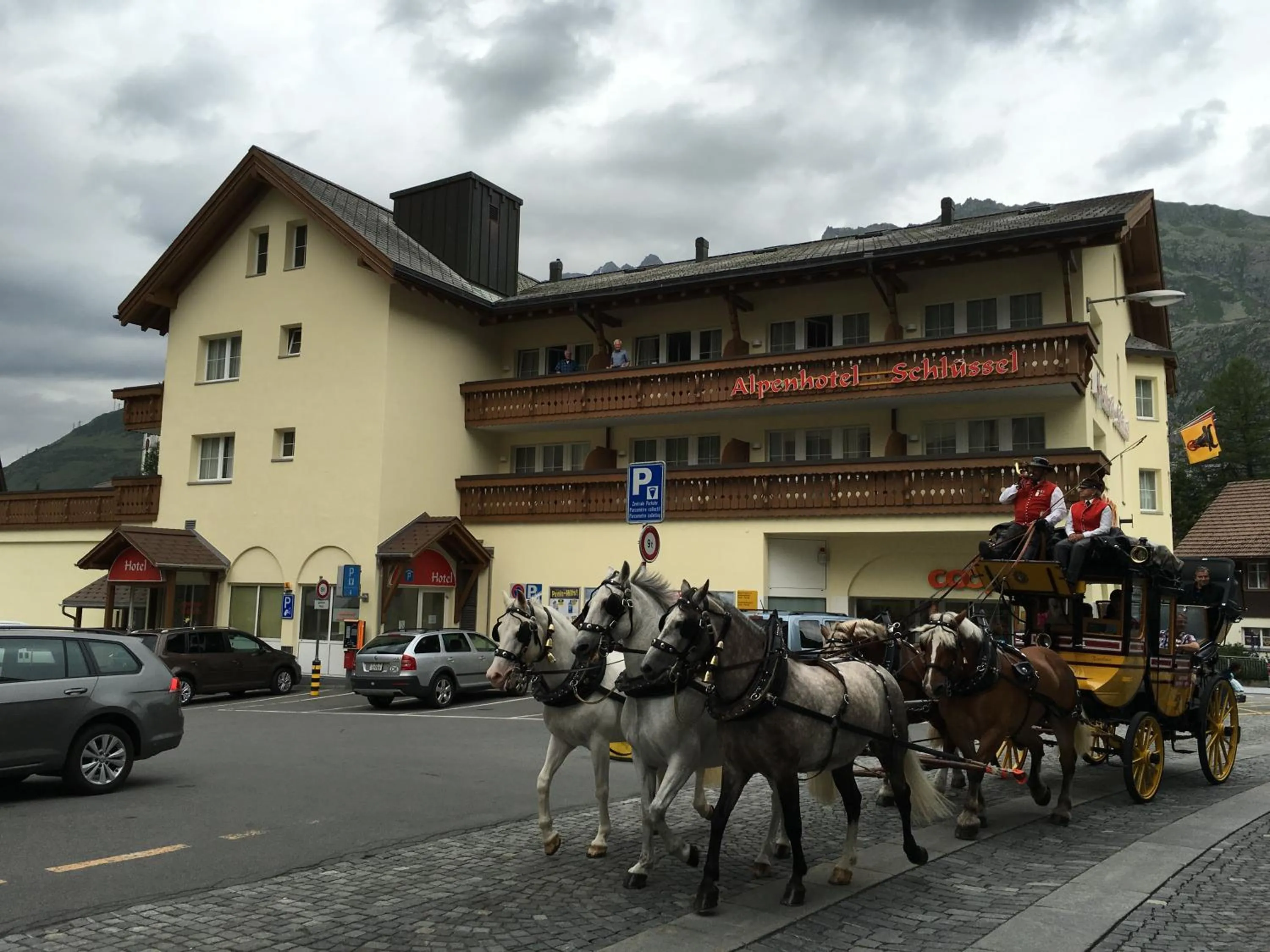 Property building in Alpenhotel Schlüssel