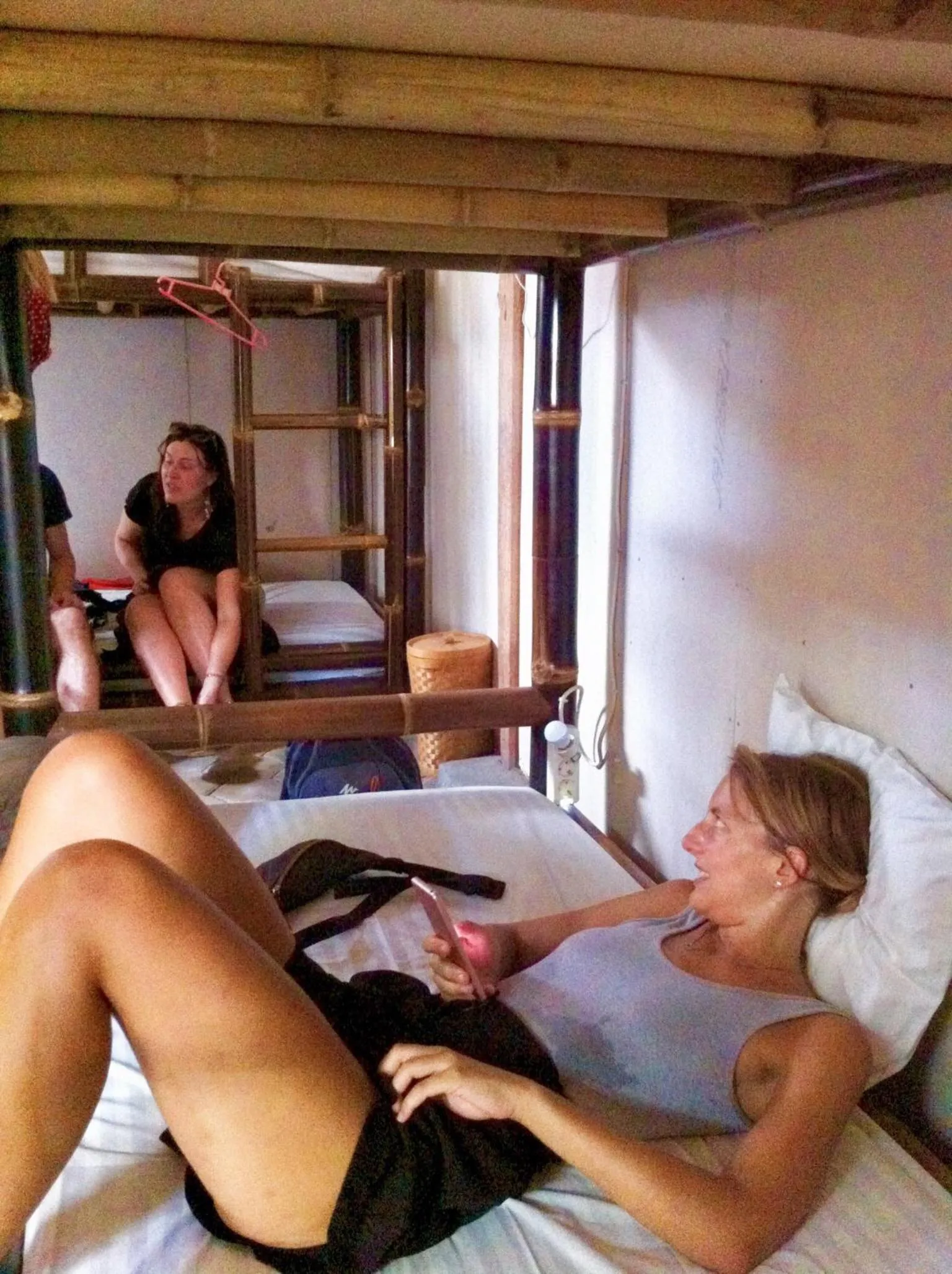 Bed in Backpacker Kawah Ijen