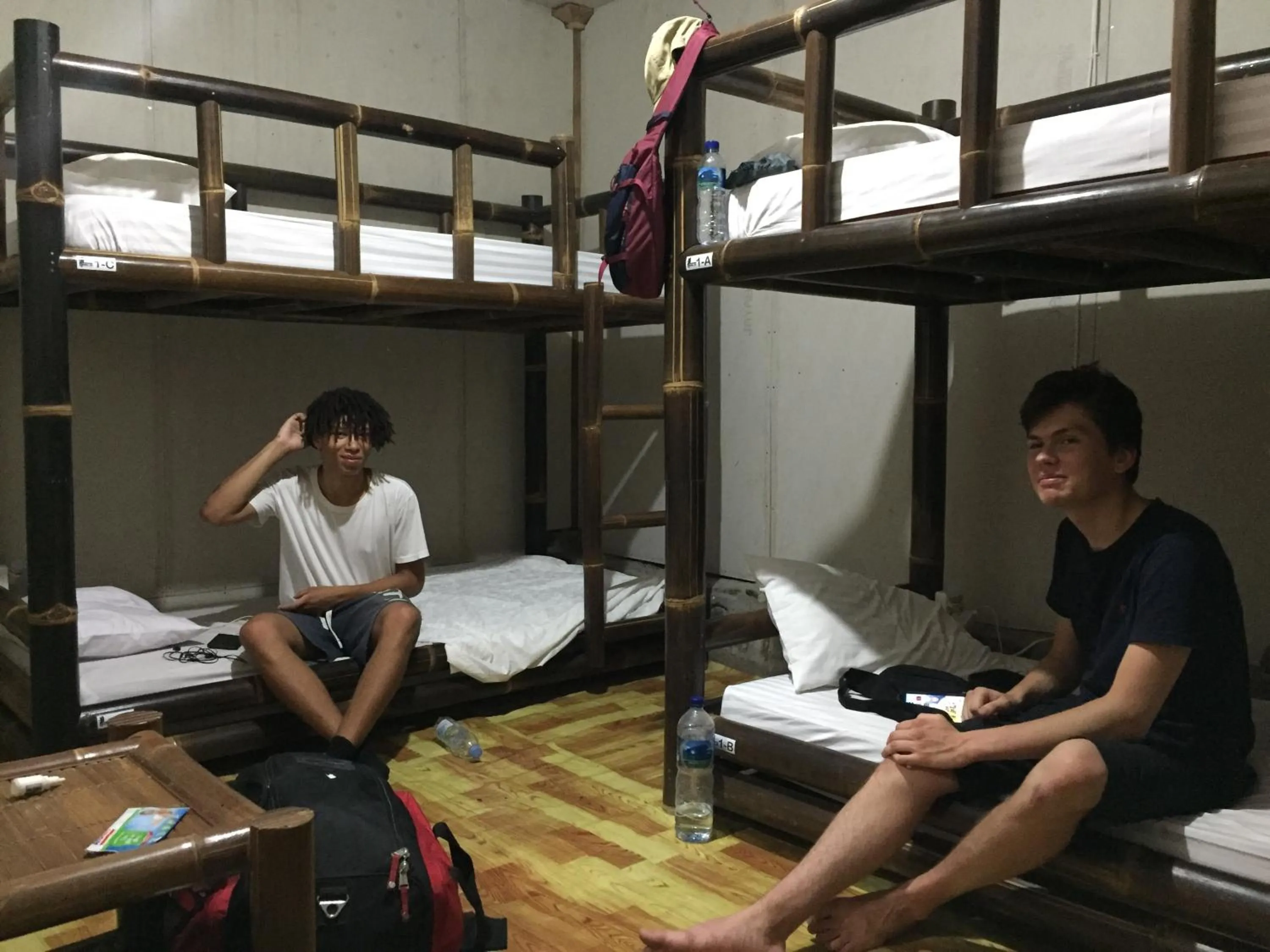 Bed in Backpacker Kawah Ijen