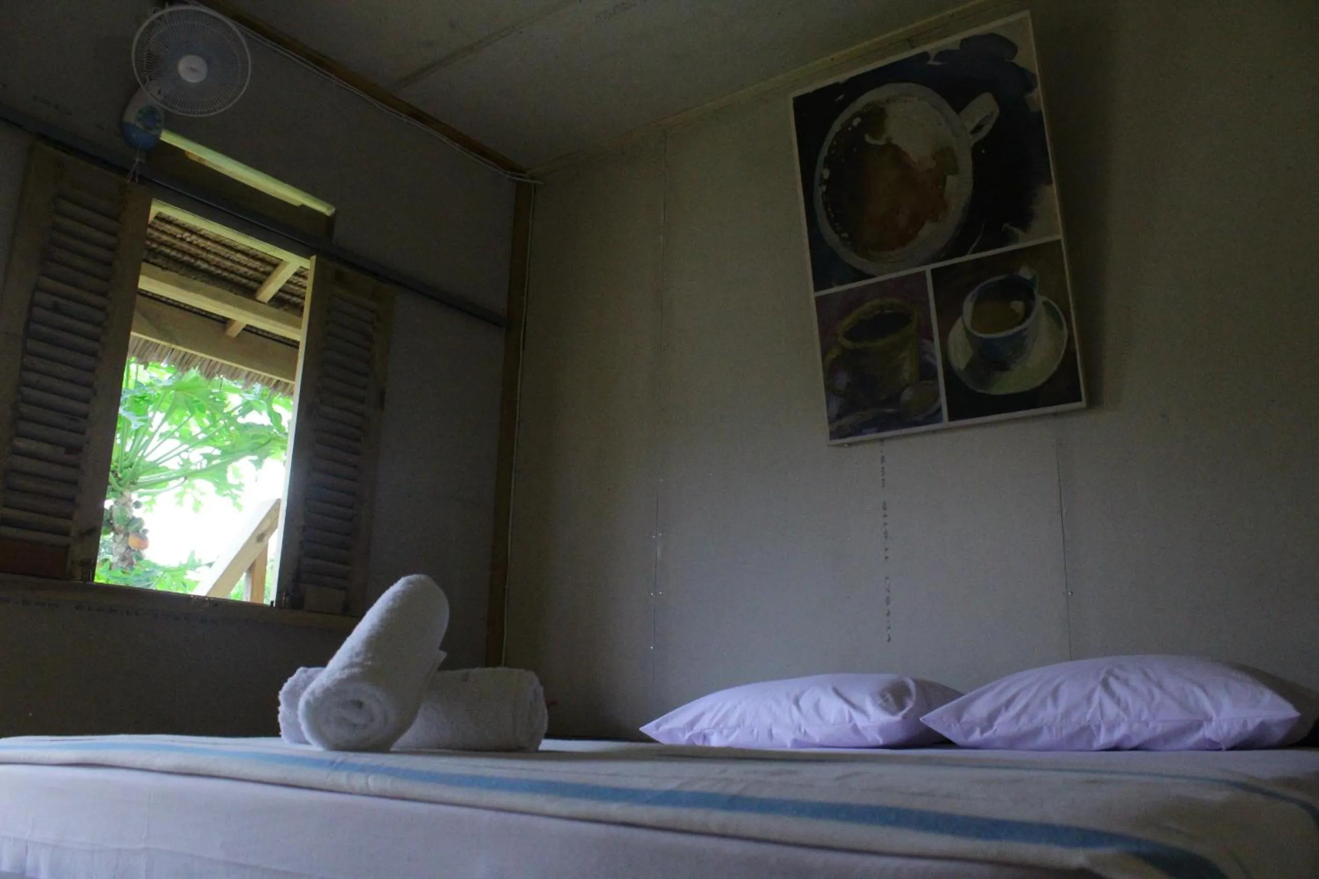 Bed in Backpacker Kawah Ijen