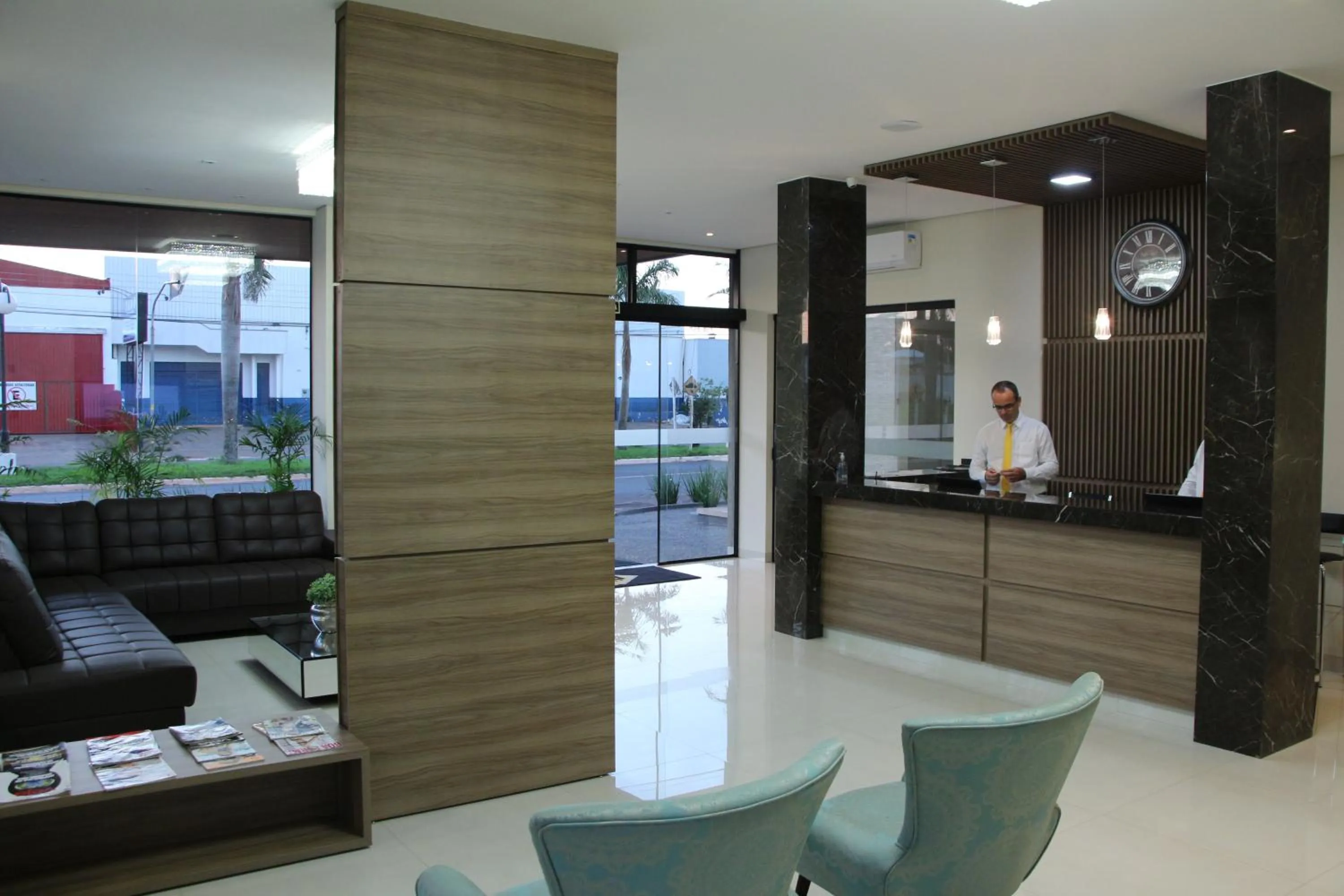 Lobby or reception in Hotel B&S