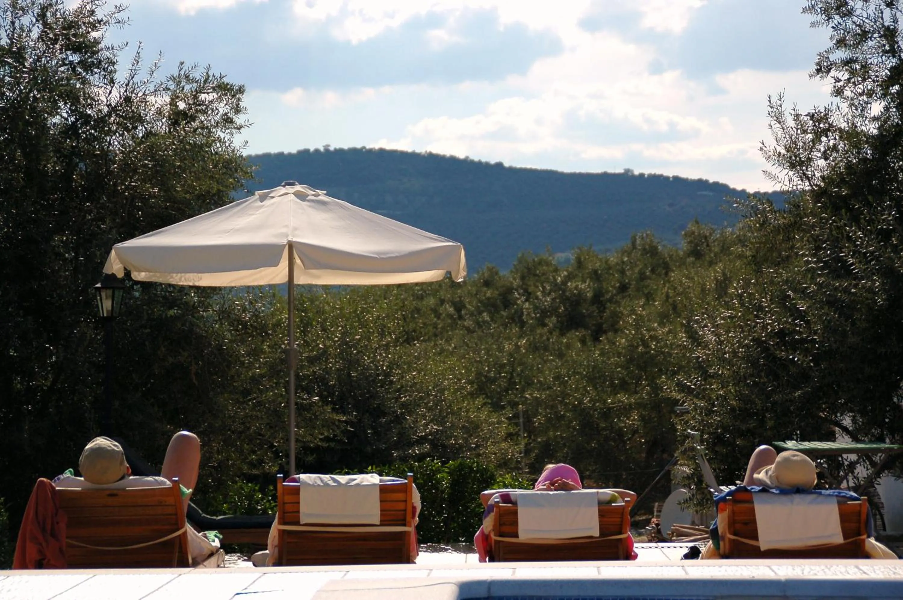 Mountain view in B&B Lasnavillasmm