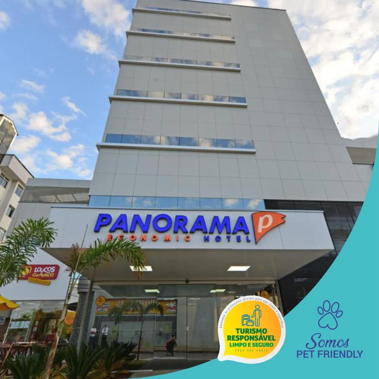 Property building in Hotel Panorama Economic