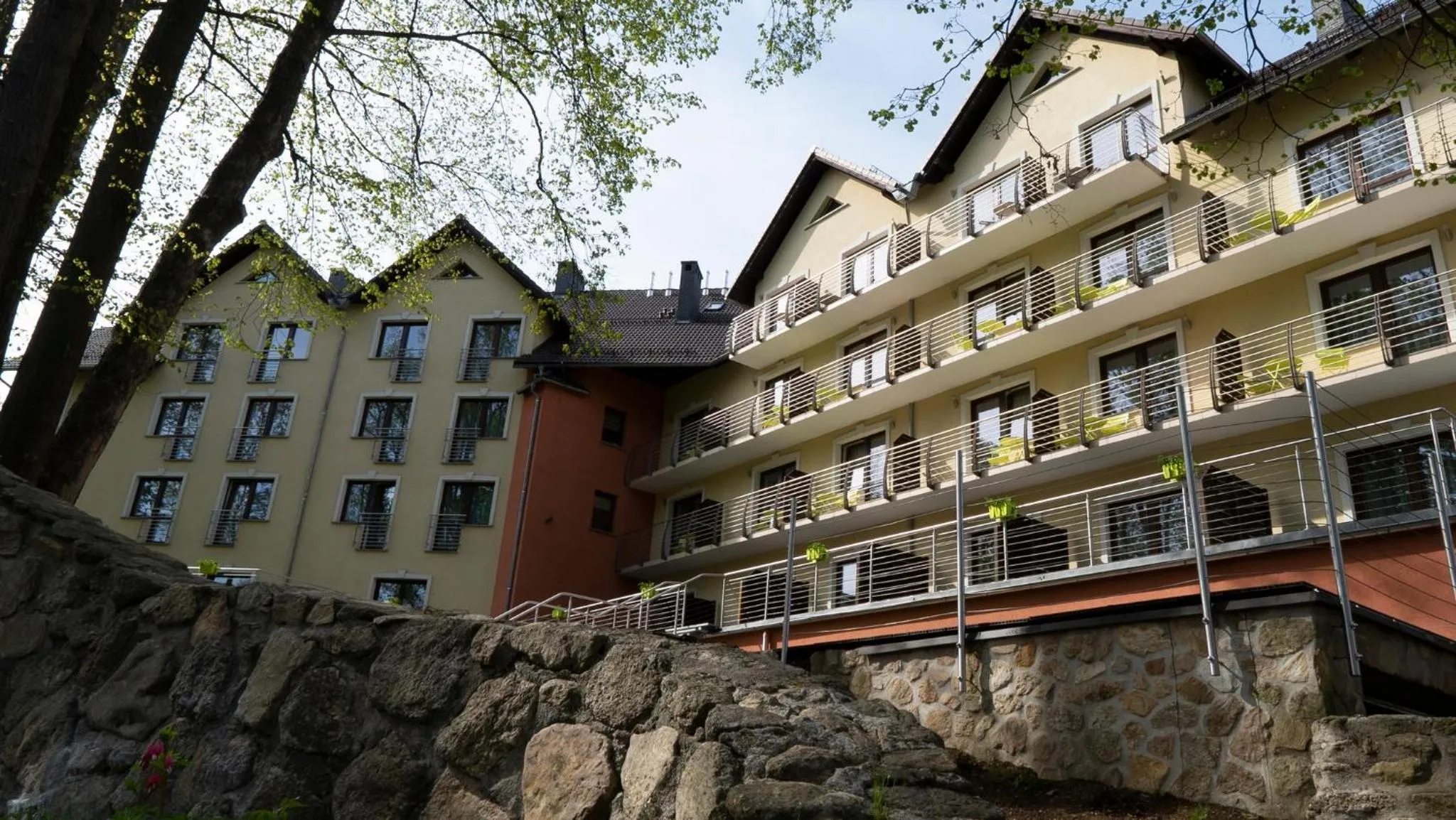 Property building in Krasicki Hotel Resort & Spa