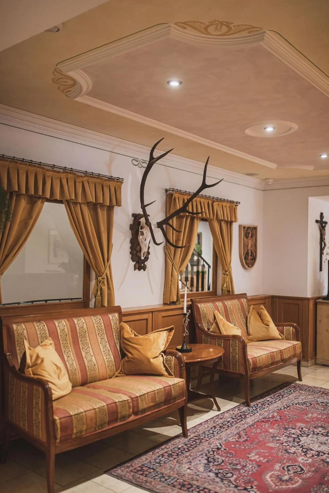 Lobby or reception in Hotel Brötz