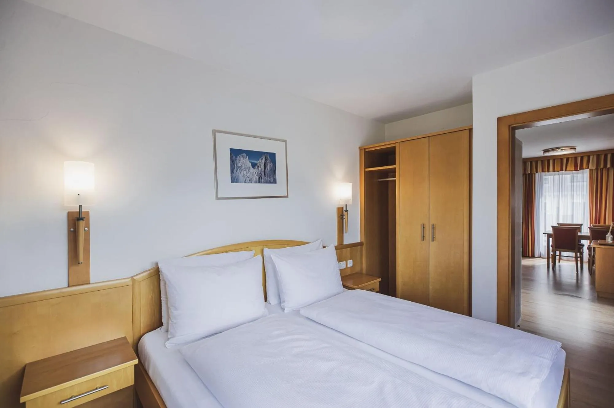 Bedroom, Bed in Hotel Brötz