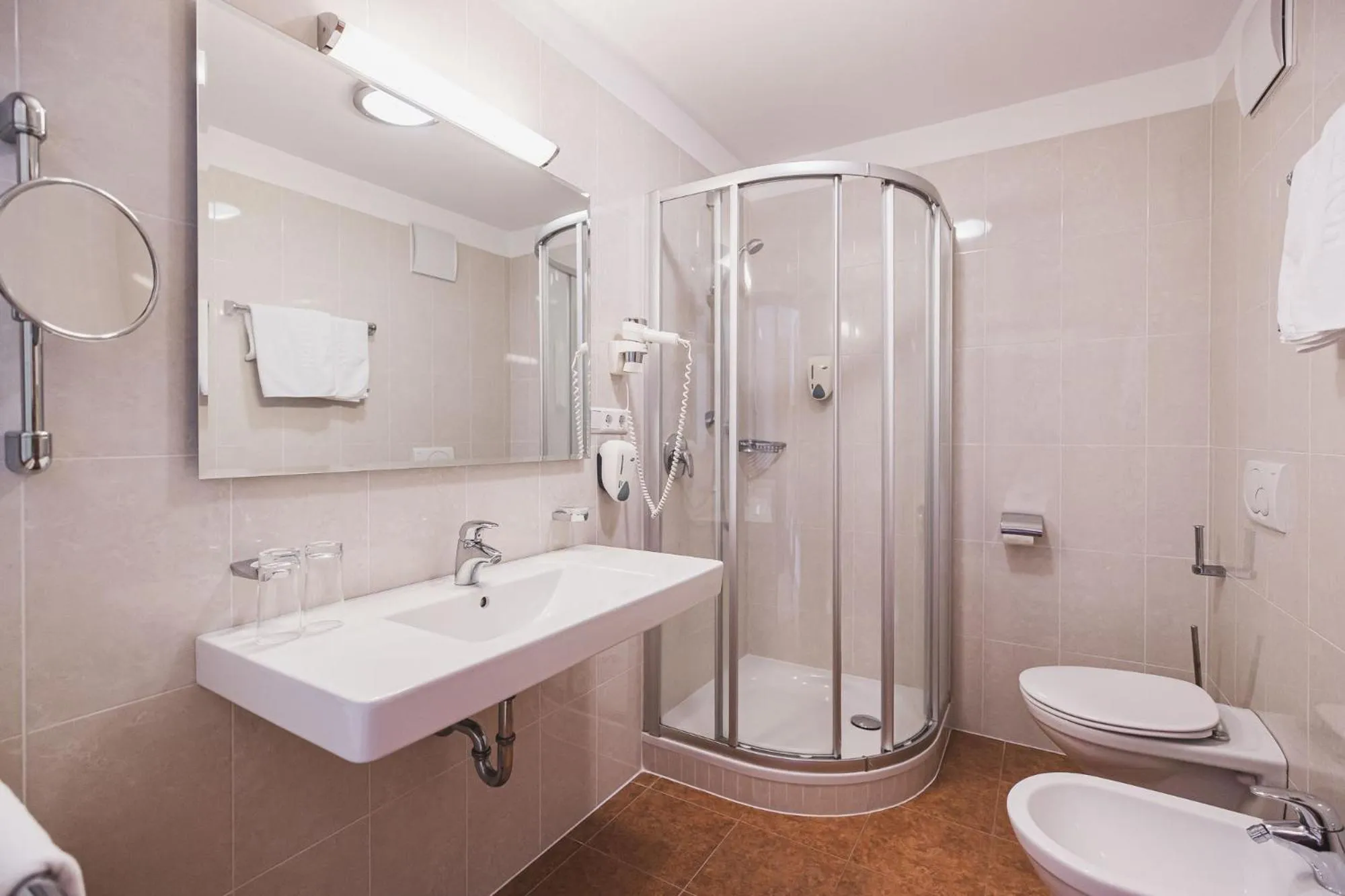 Bathroom in Hotel Brötz