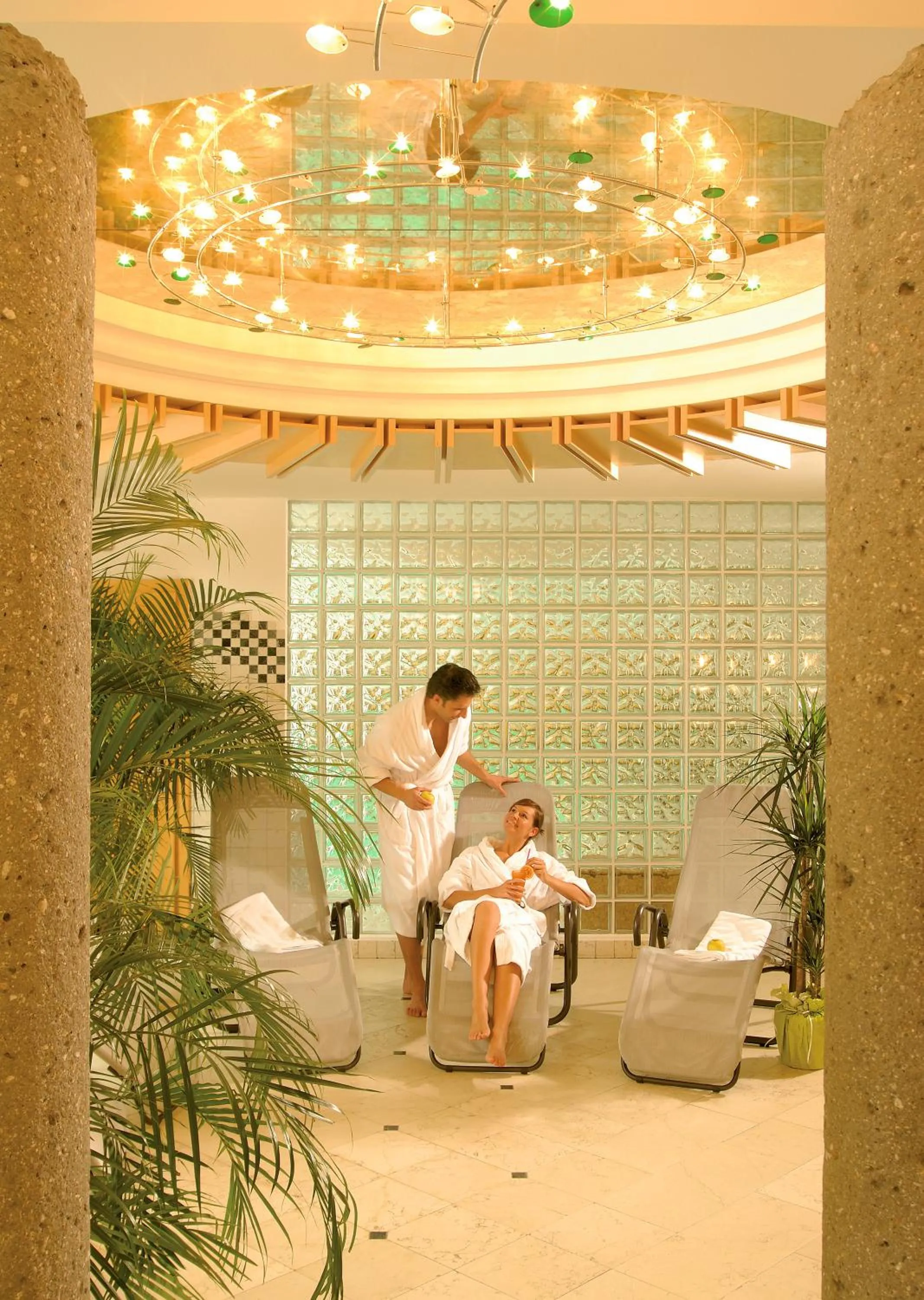 Spa and wellness centre/facilities in Hotel Brötz