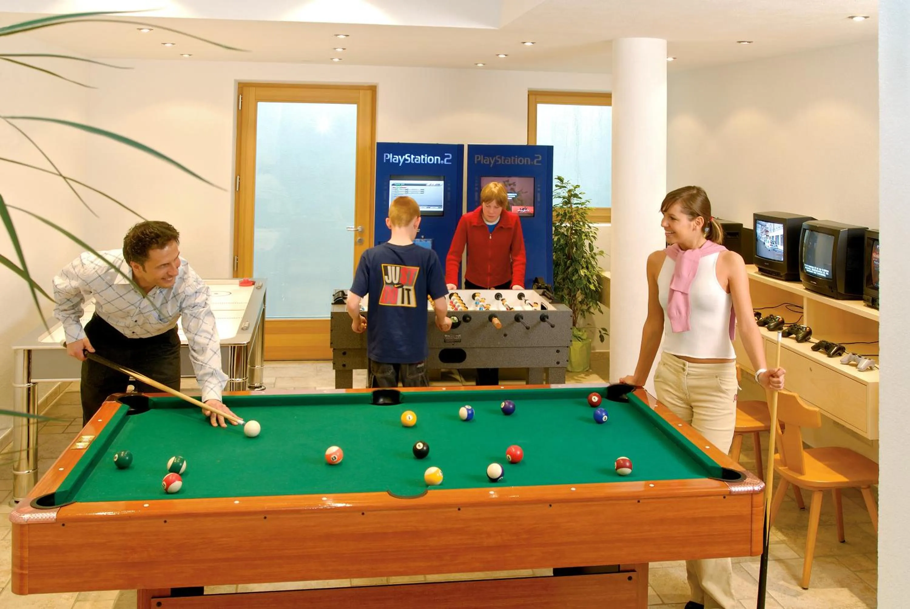 Billiard in Hotel Brötz