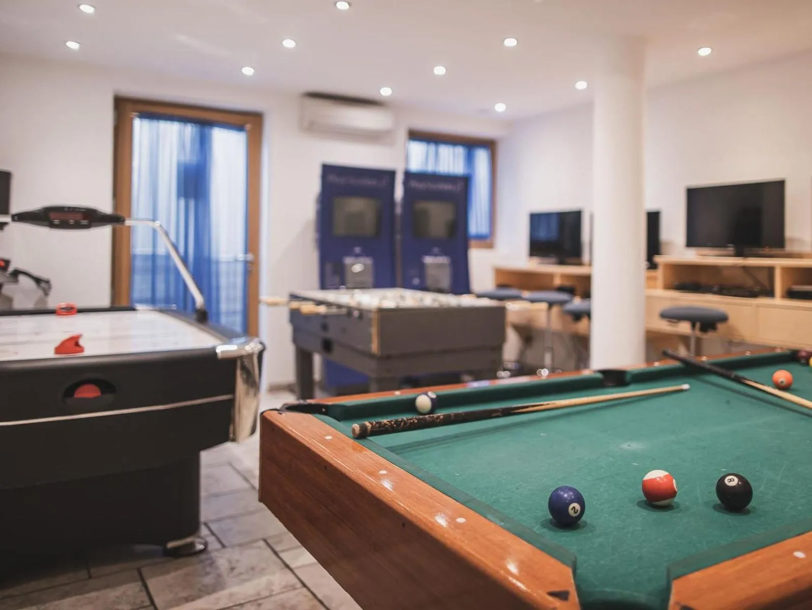 Billiard in Hotel Brötz