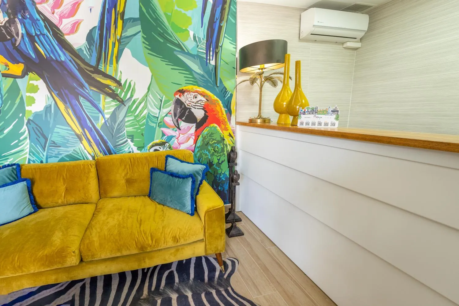 Lobby or reception in Hostal Romerito