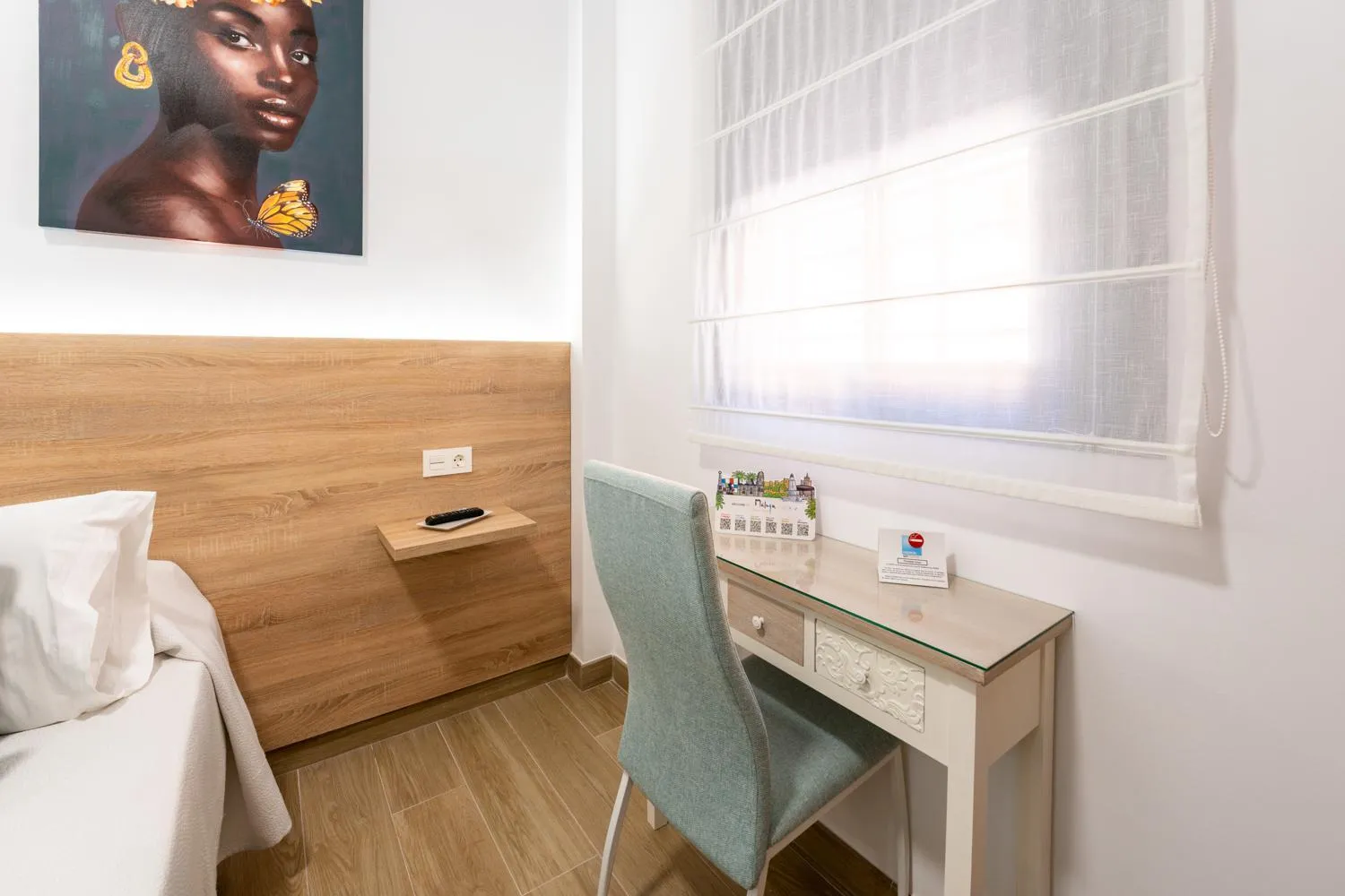 Bed in Hostal Romerito