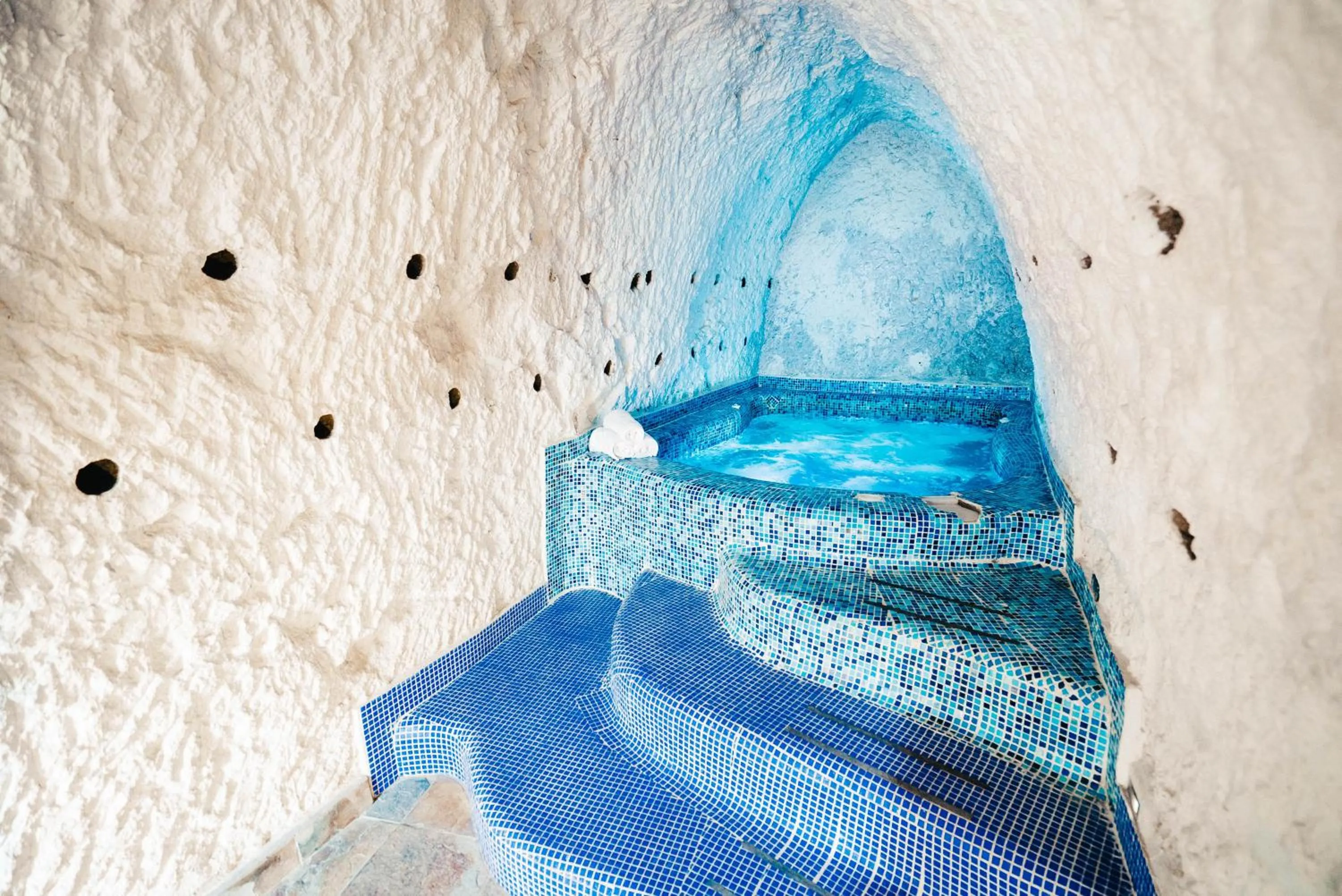 Sauna in Hacienda Las Cuevas Terra Lodge