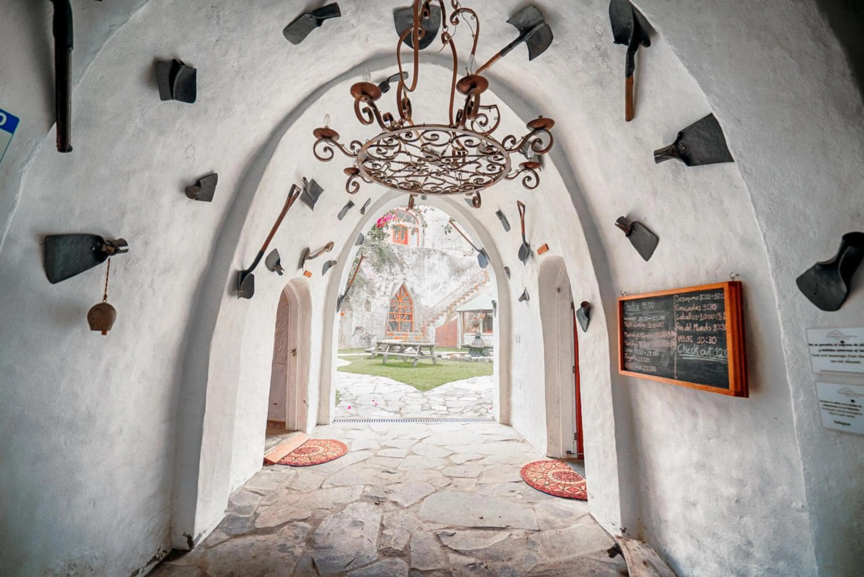 Facade/entrance in Hacienda Las Cuevas Terra Lodge