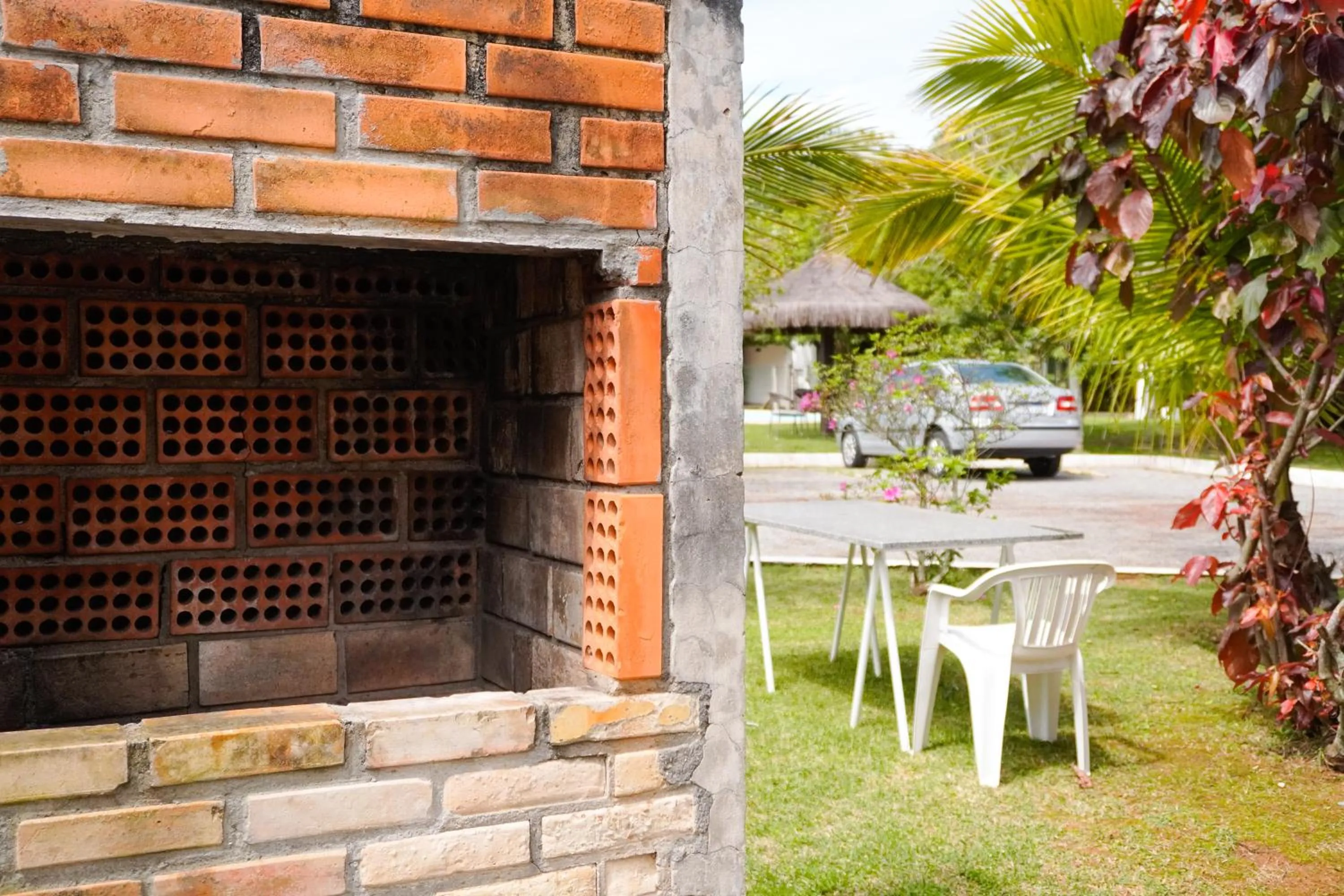 BBQ facilities in Pousada Dunasol Floripa