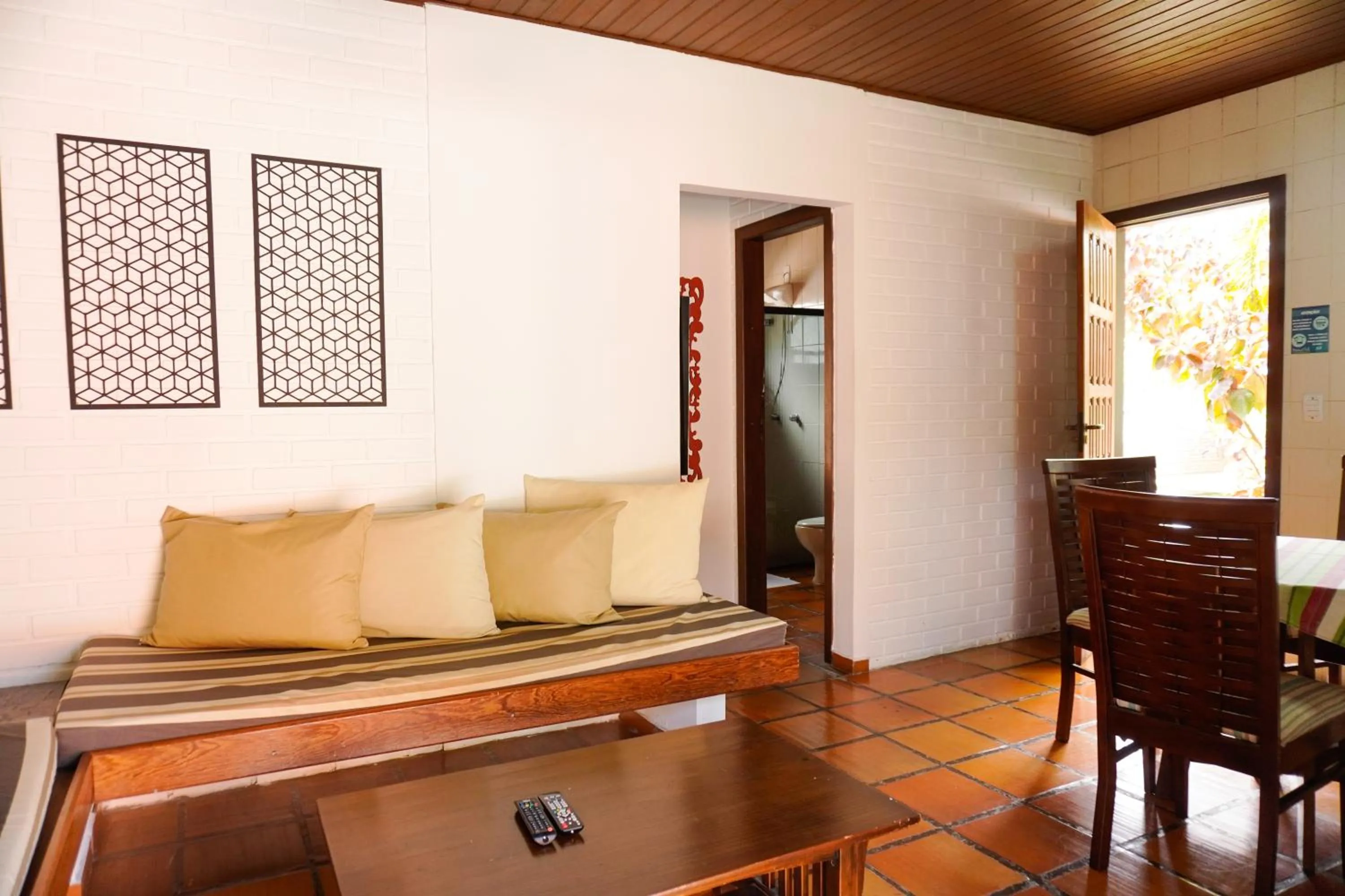 Living room in Pousada Dunasol Floripa