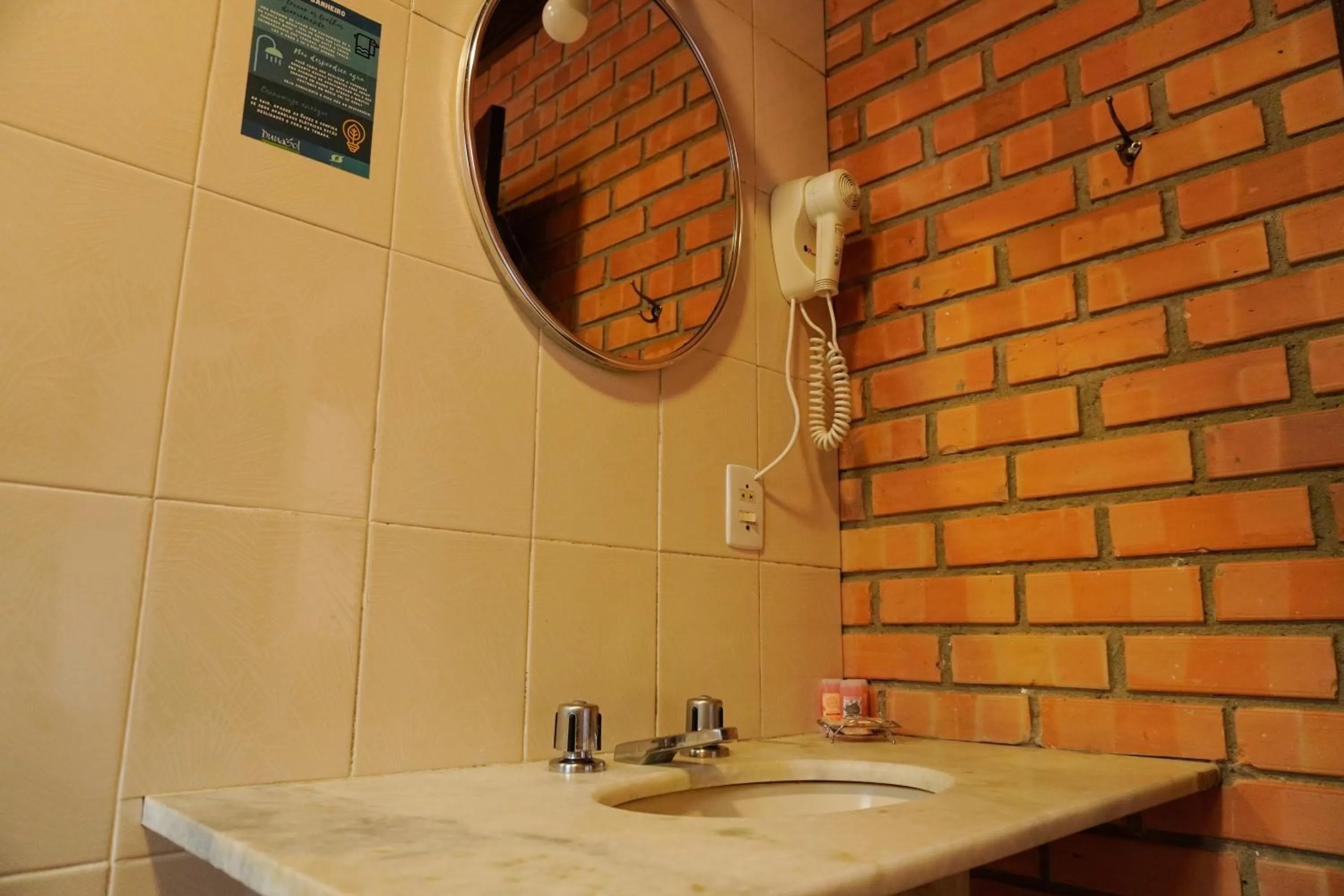 Bathroom in Pousada Dunasol Floripa