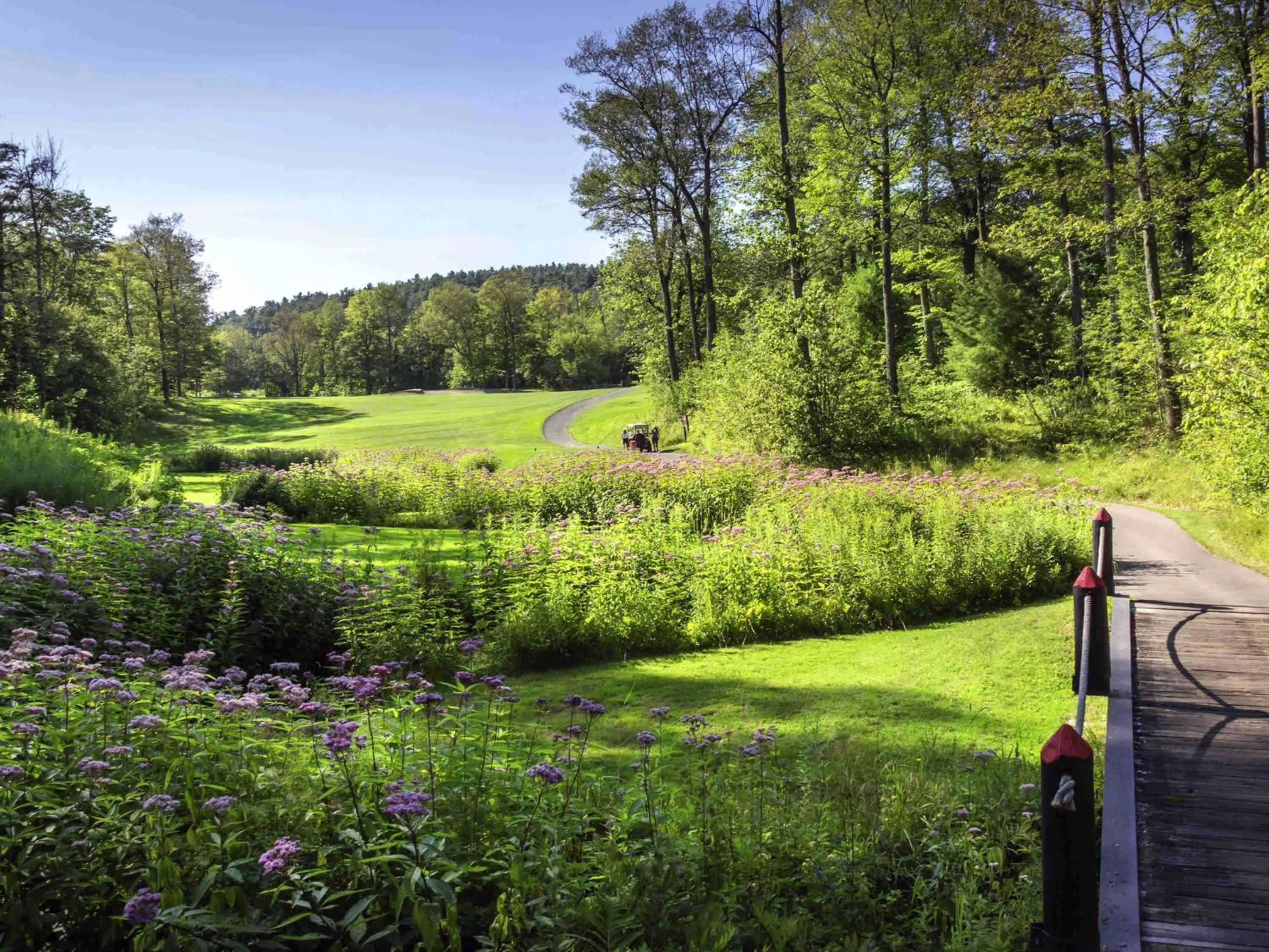Golfcourse in Fairmont Le Chateau Montebello