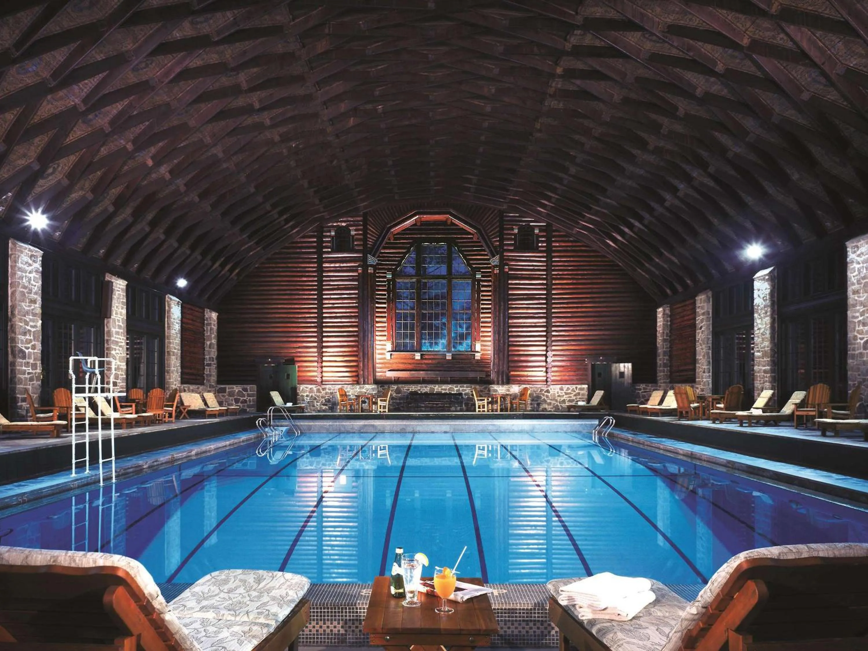 On site in Fairmont Le Chateau Montebello