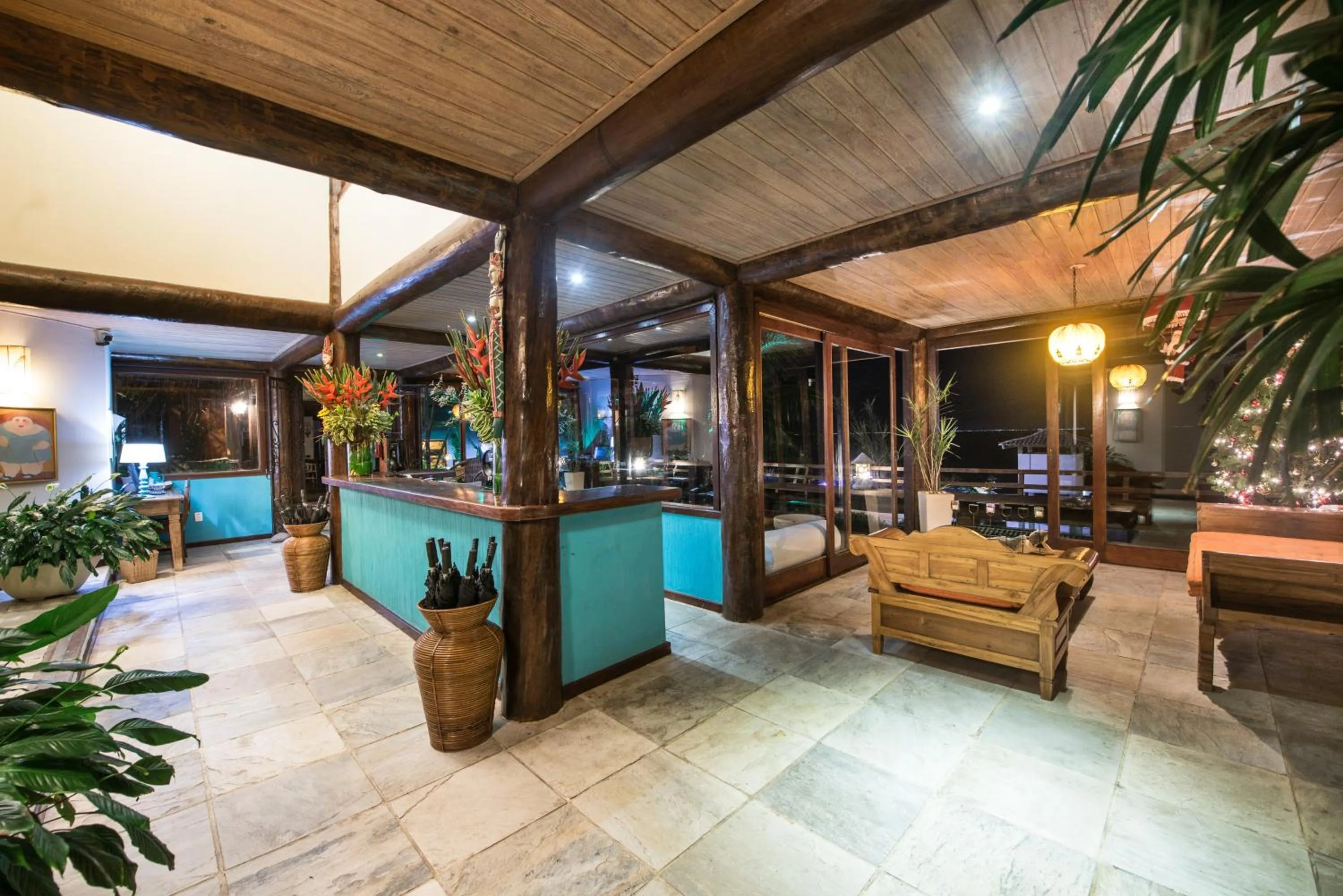 Lobby or reception in La Pedrera Small Hotel & Spa