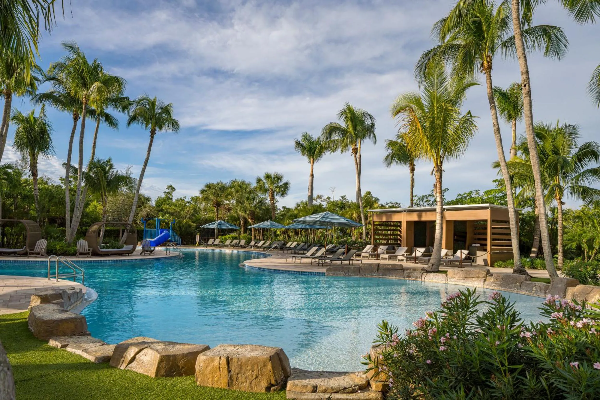 Swimming pool in Hyatt Regency Coconut Point Resort & Spa Near Naples